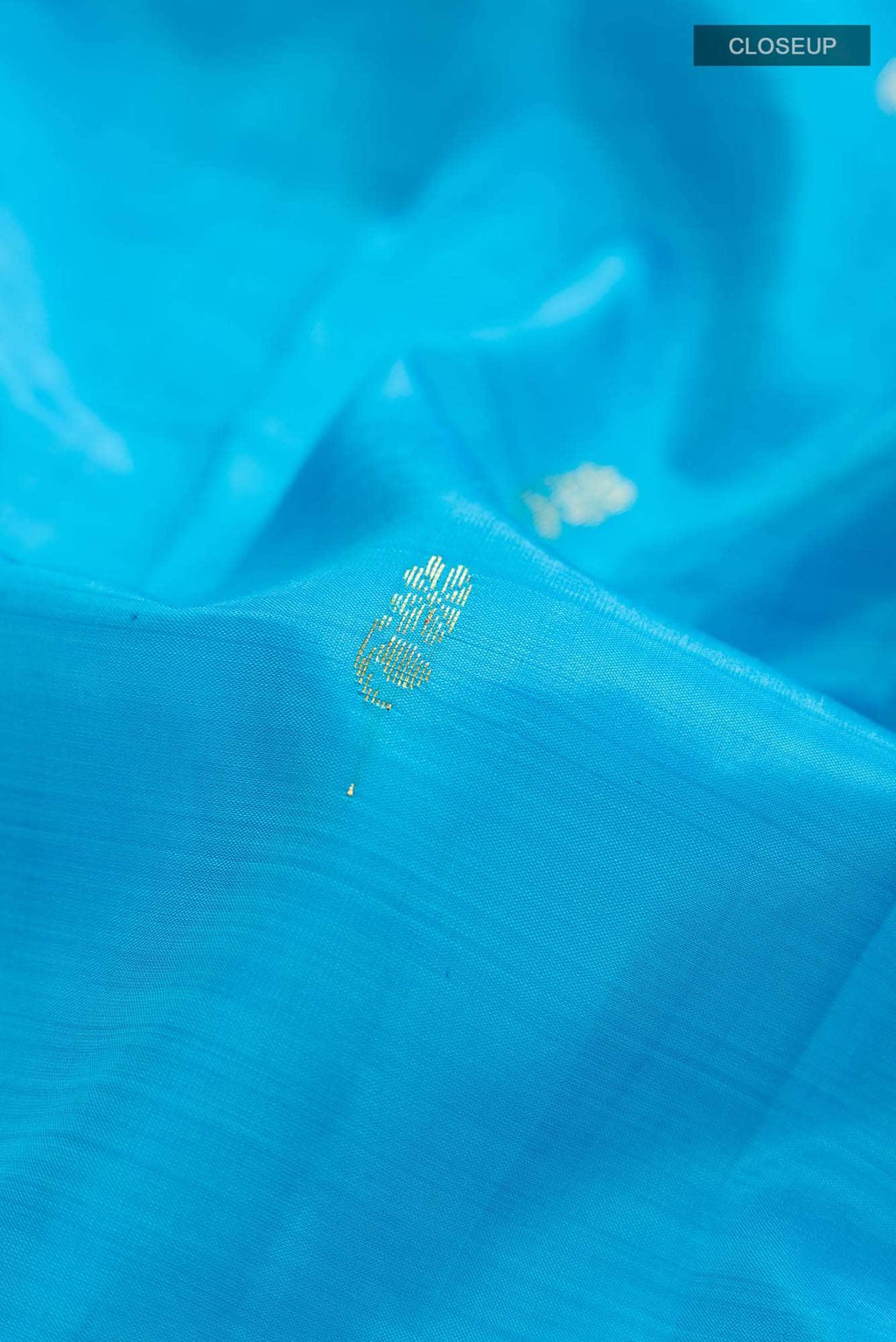 Blue Kanchipuram Silk Saree