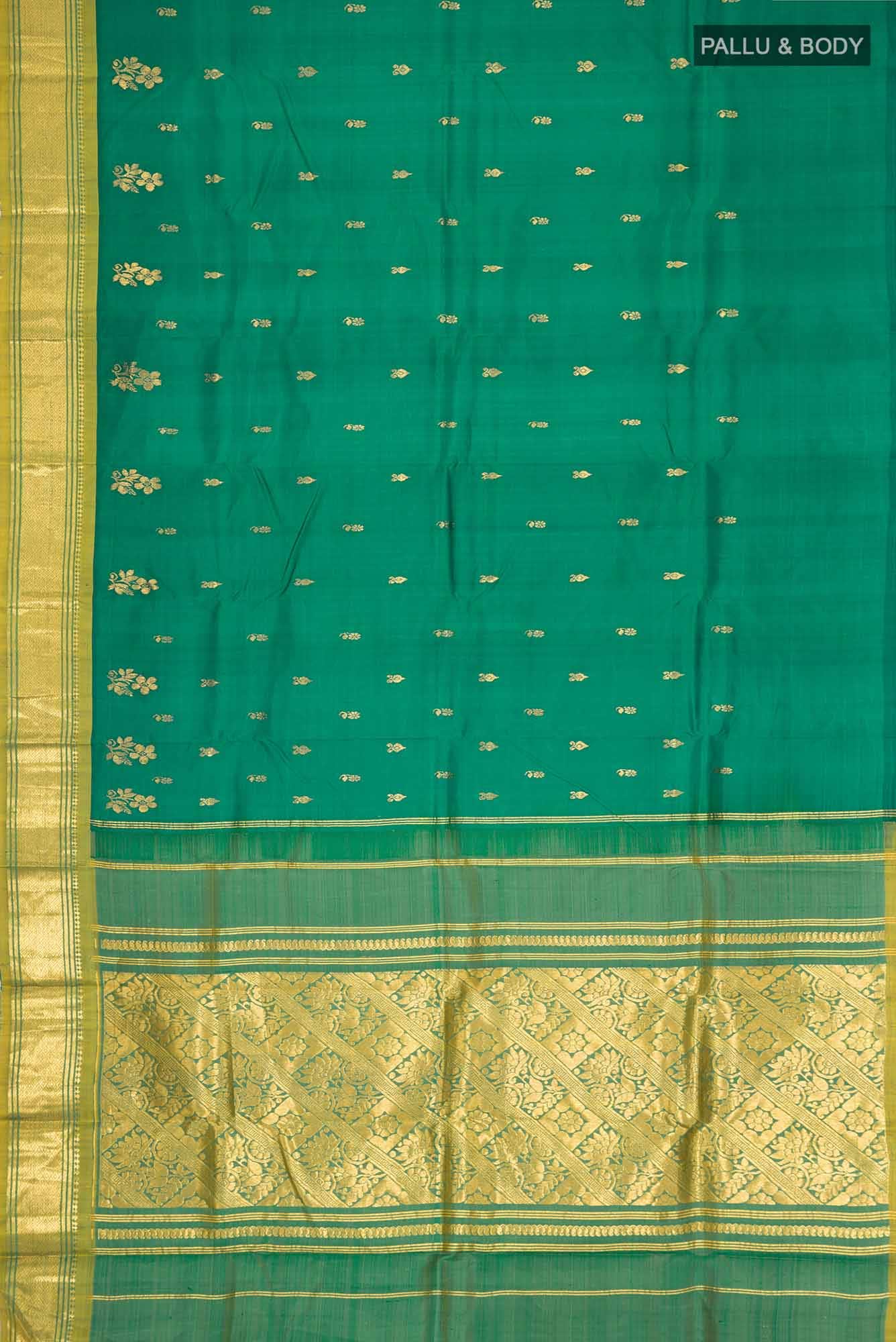 Green Kanchipuram Silk Saree