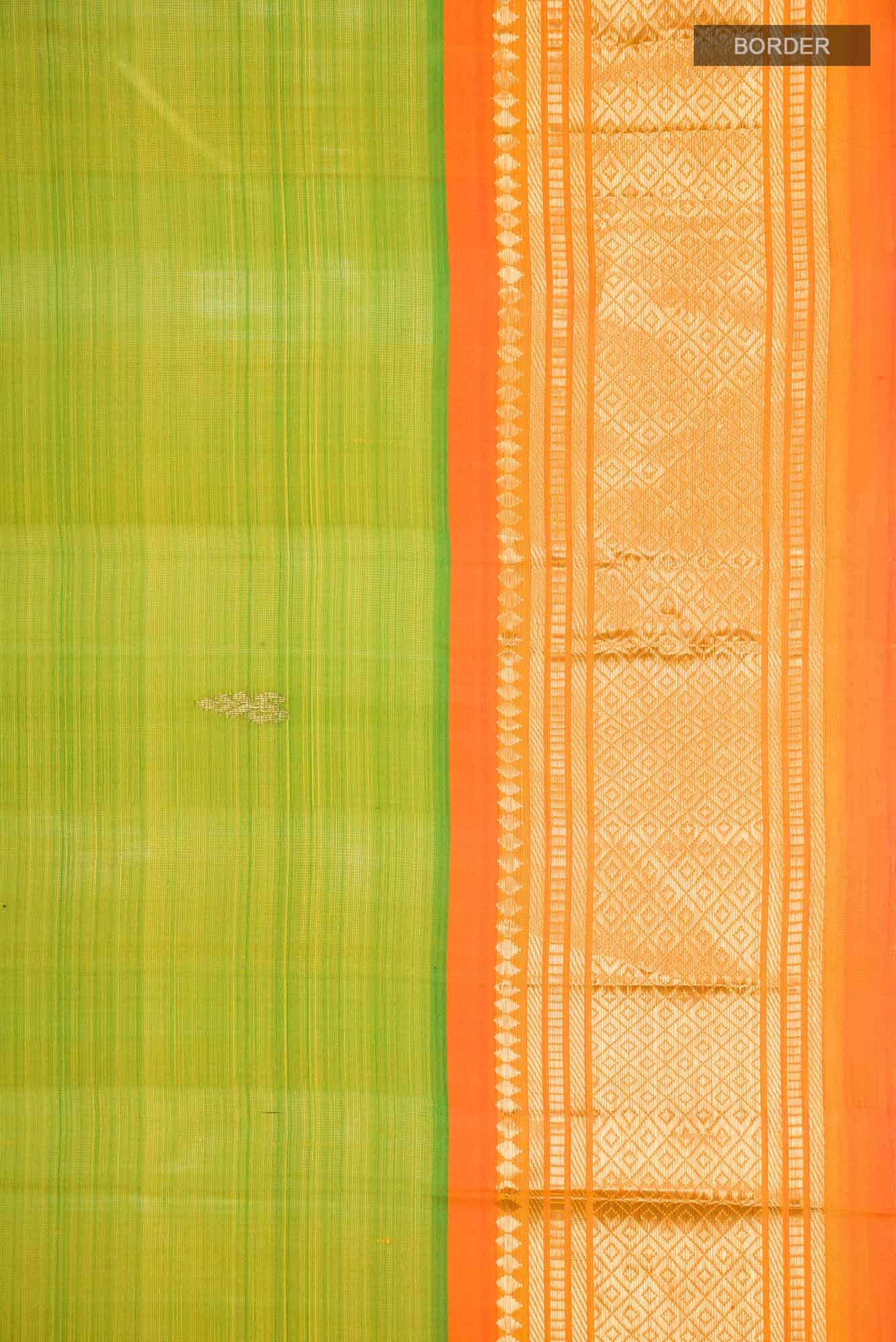 Green Kanchipuram Silk Saree