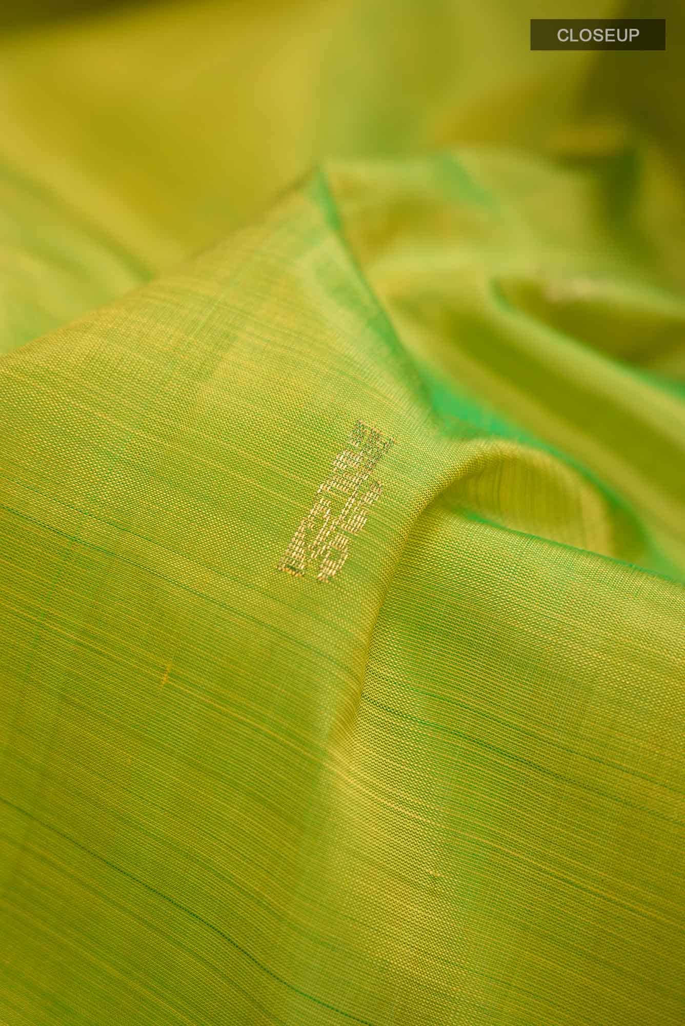 Green Kanchipuram Silk Saree