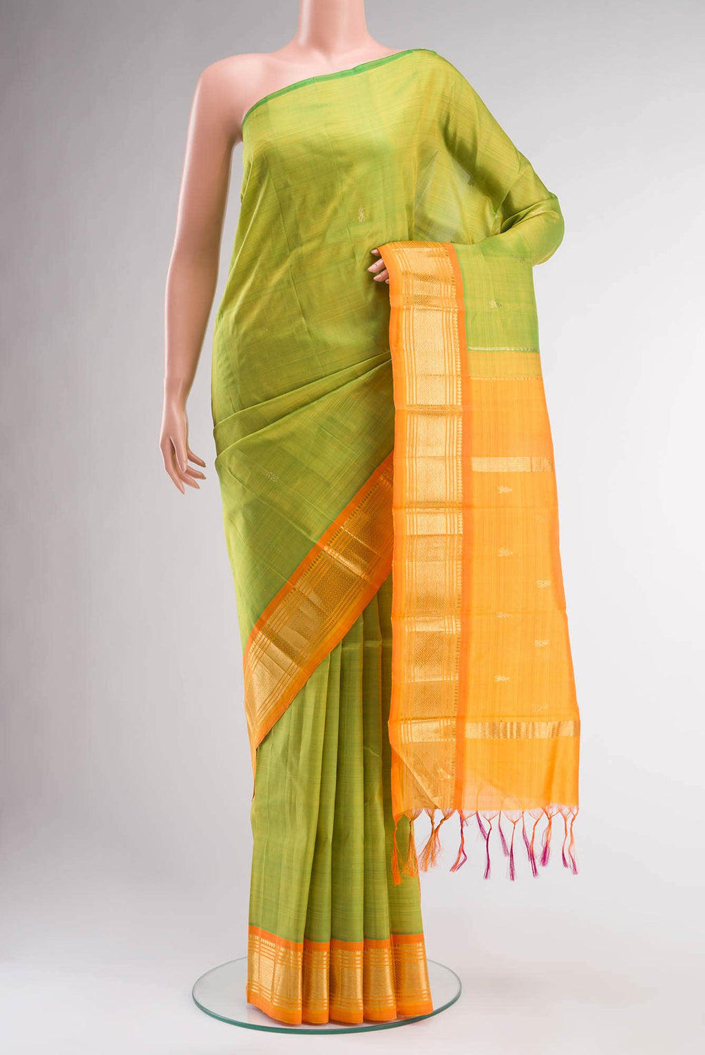 Green Kanchipuram Silk Saree