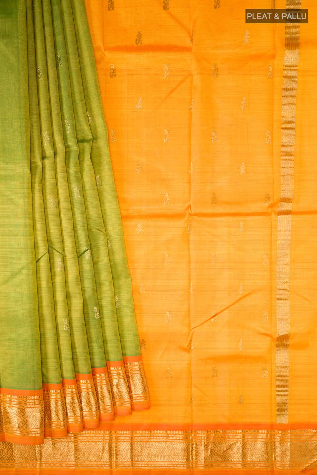 Green Kanchipuram Silk Saree