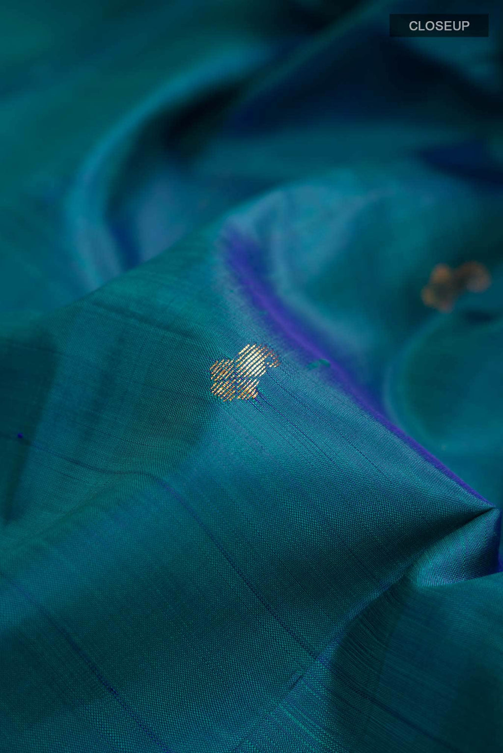 Blue Kanchipuram Silk Saree
