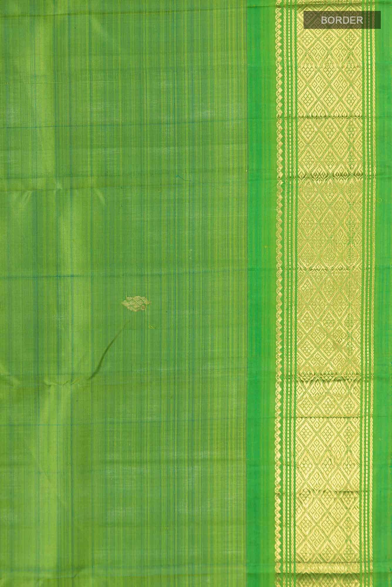 Green Kanchipuram Silk Saree
