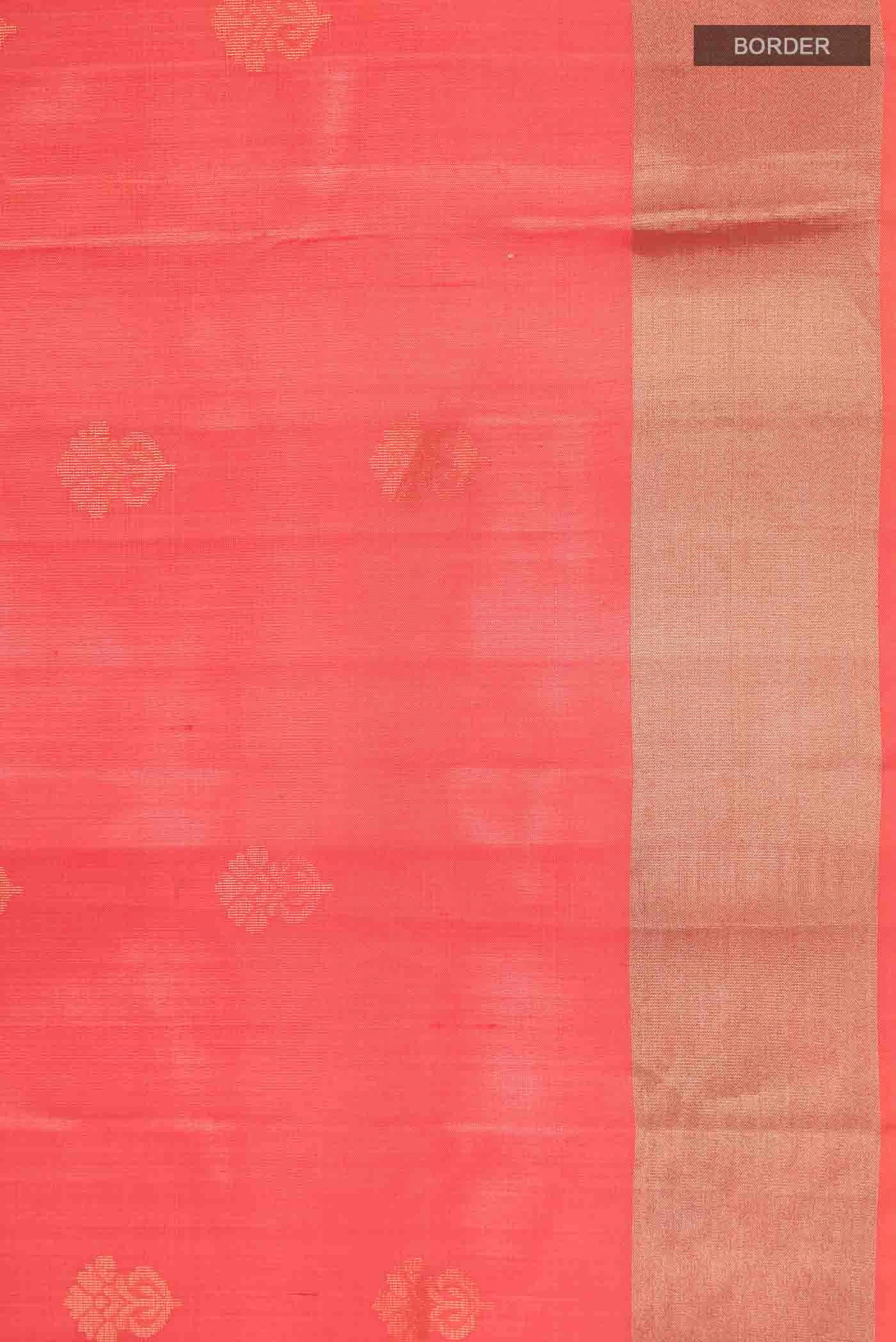 Orange Soft Silk Saree