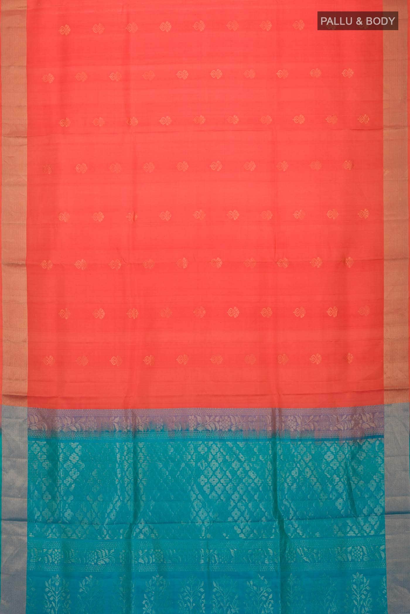 Orange Soft Silk Saree