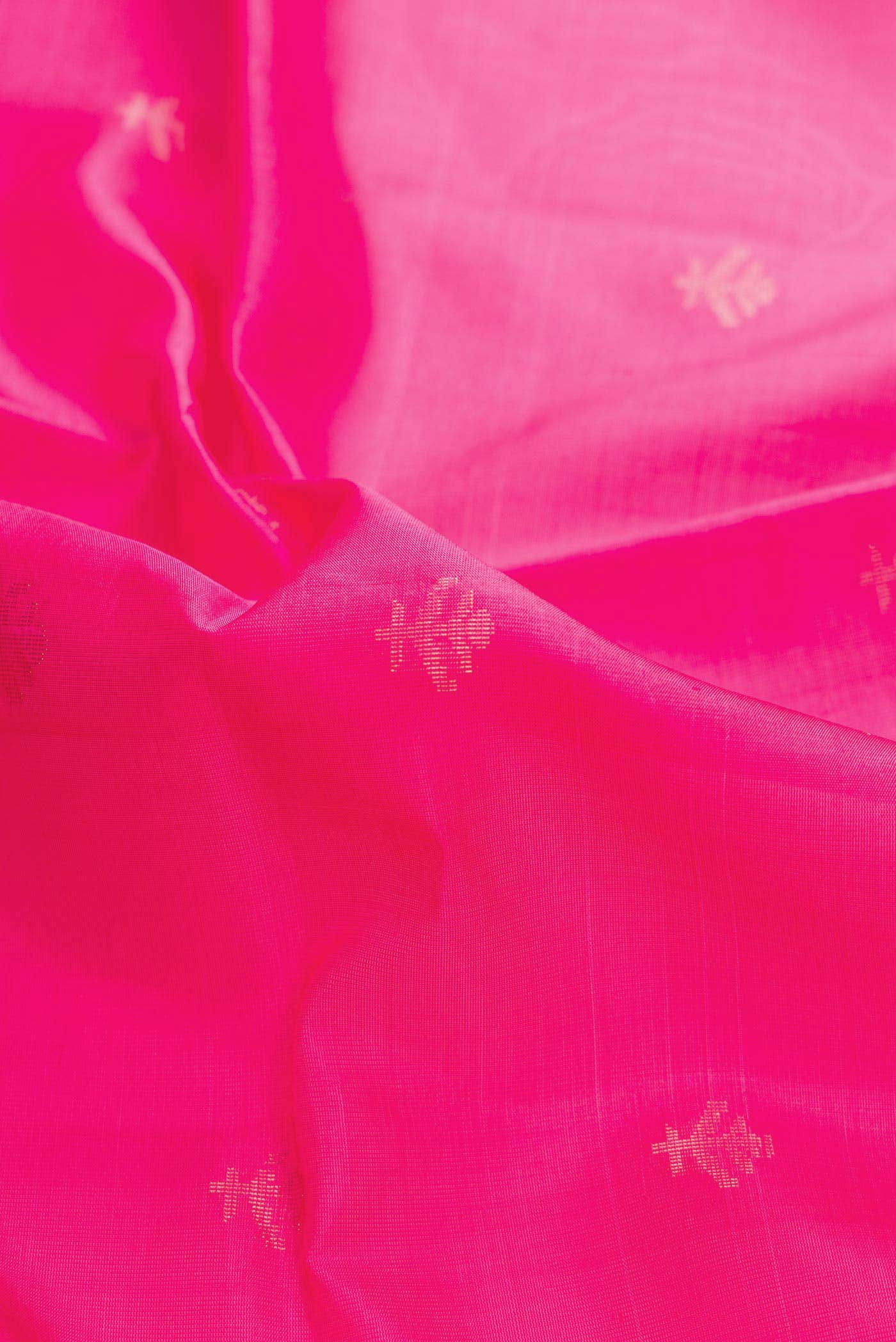 Pink Dual Tone Soft Silk Saree
