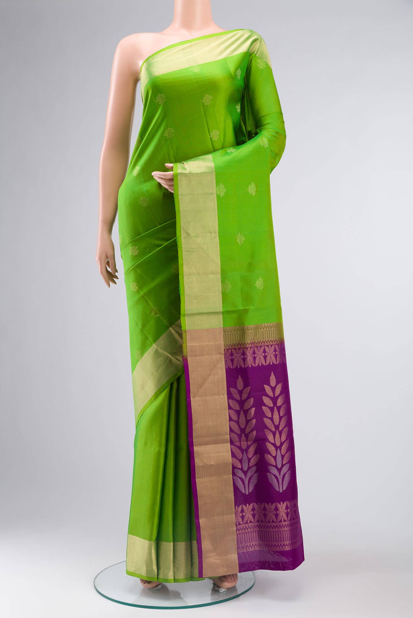 Green Soft Silk Saree