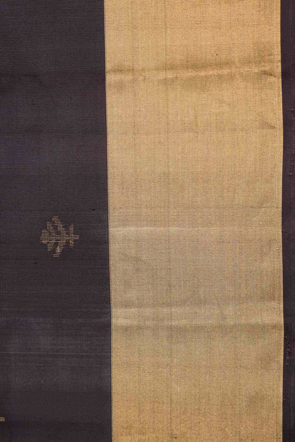 Black Dual Tone Soft Silk Saree