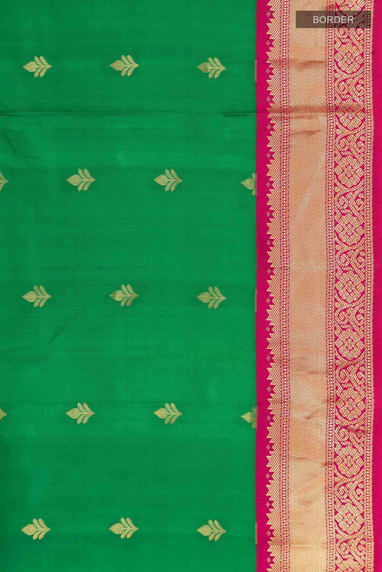 Green Kanchipuram Silk Saree