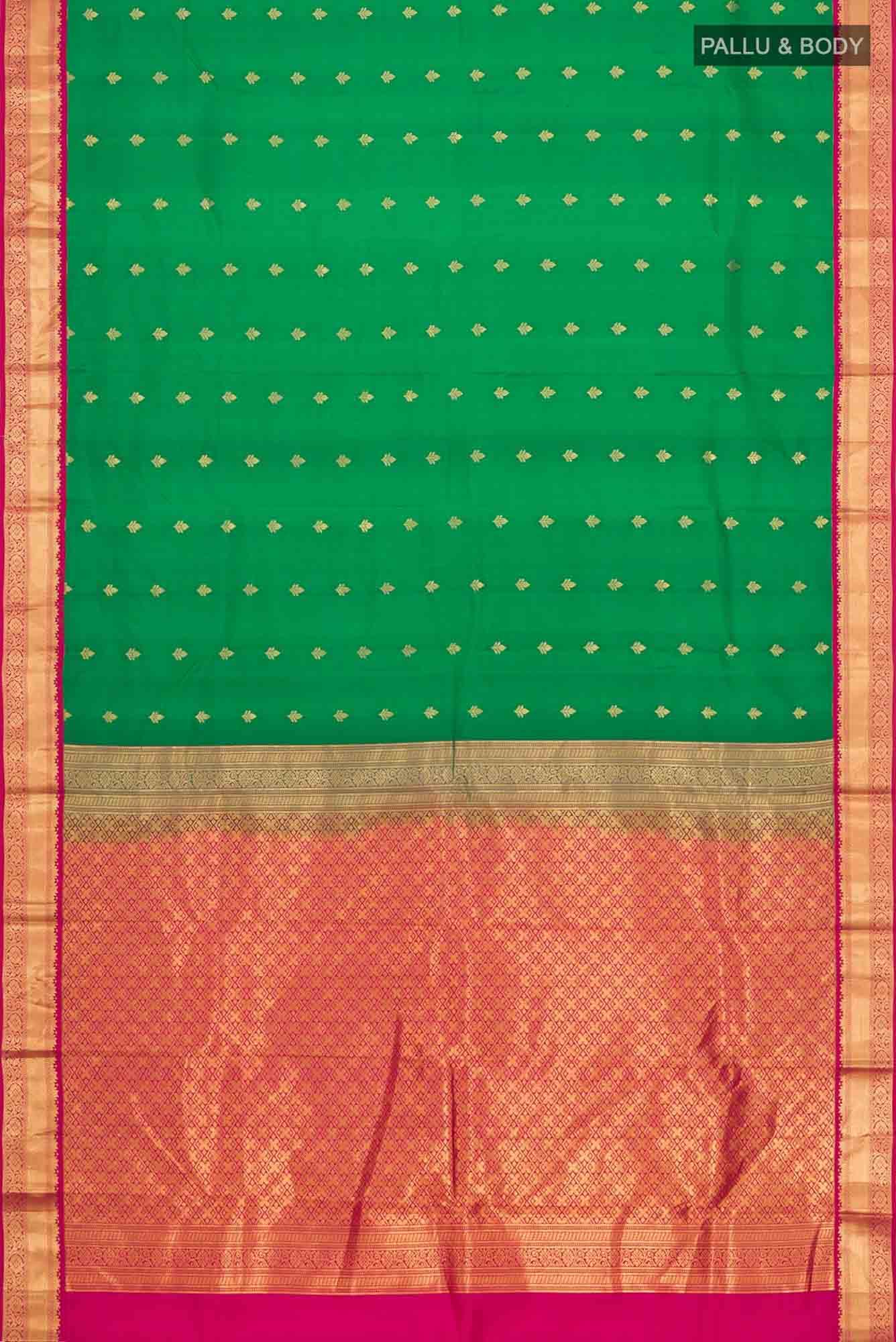 Green Kanchipuram Silk Saree