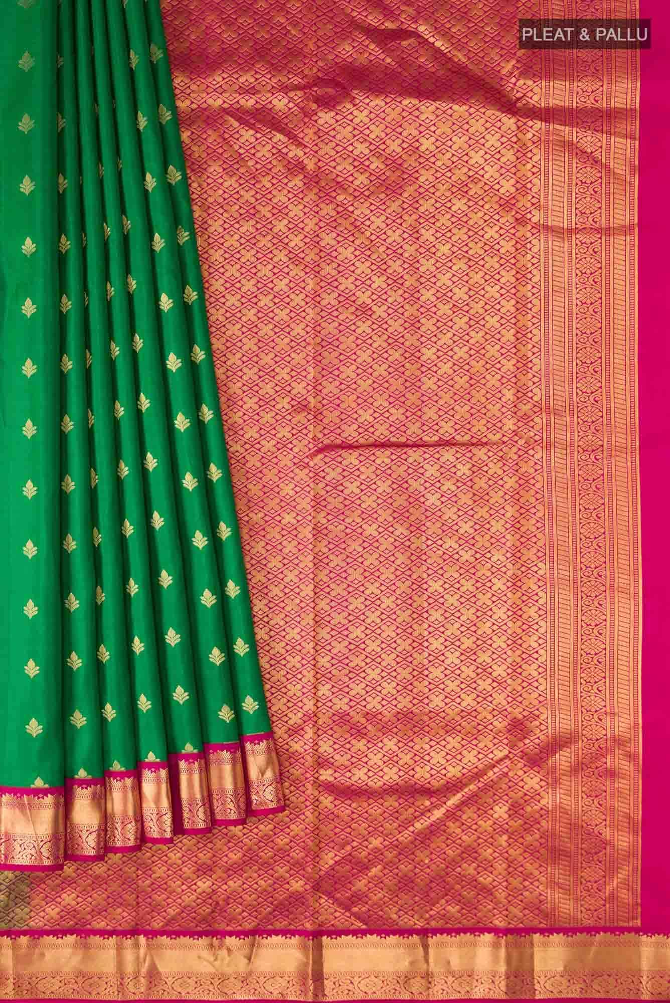 Green Kanchipuram Silk Saree