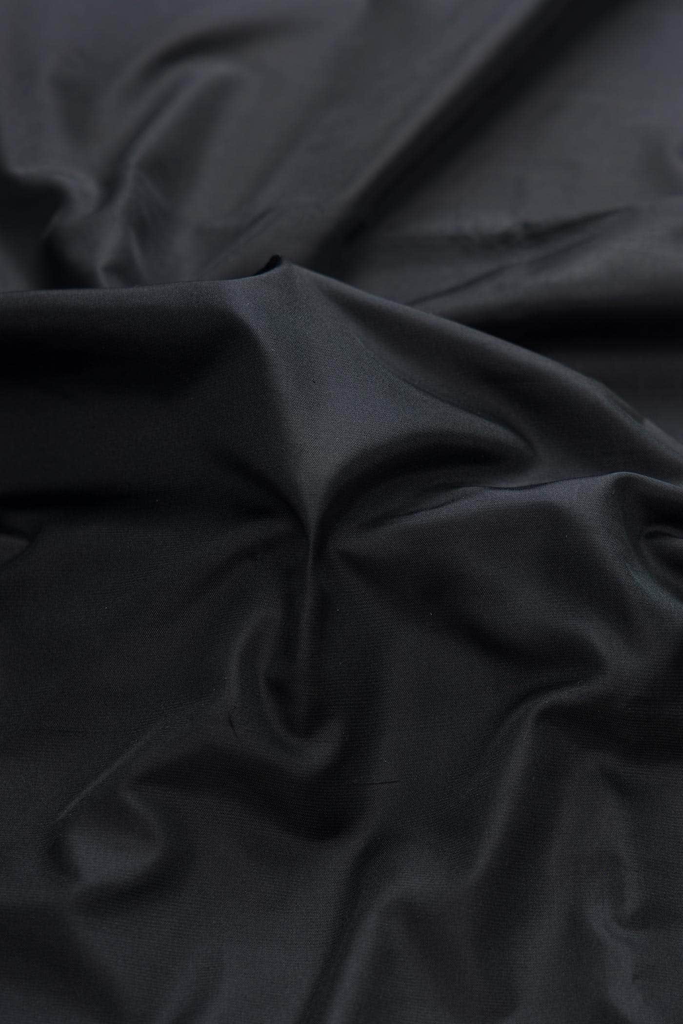 Black Dual Tone Banarasi Silk Saree