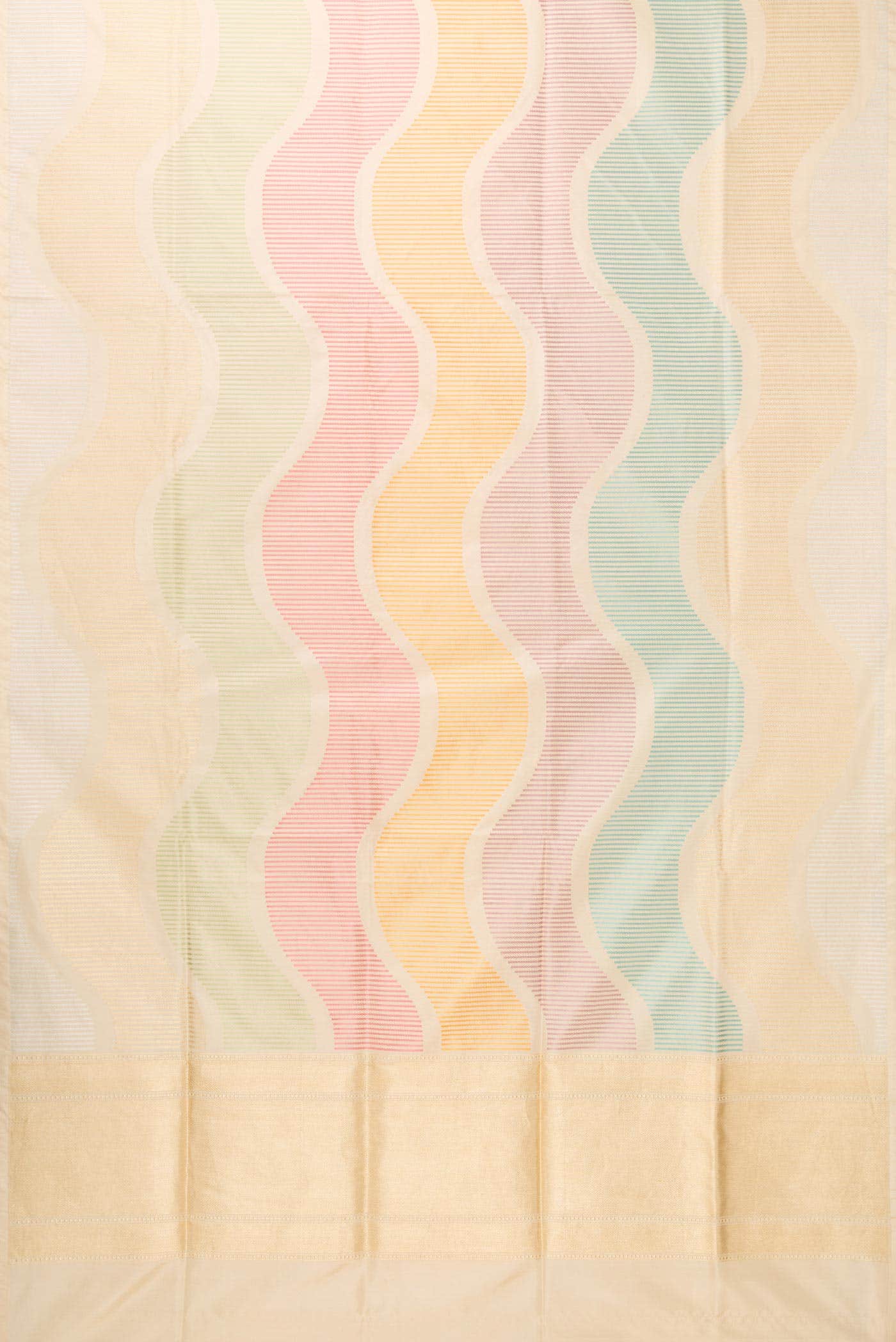 Sandal Dual Tone Banarasi Silk Saree