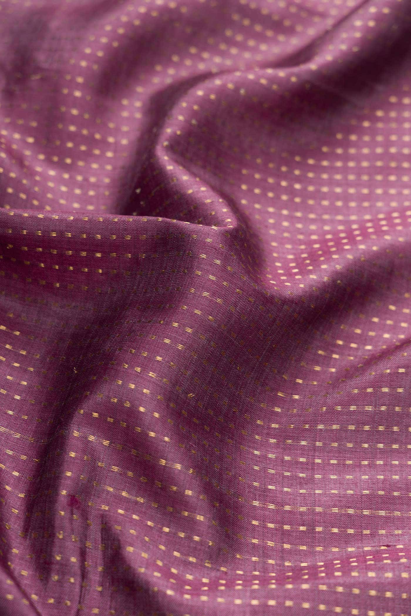 Burgundy Dual Tone Tussar Silk Saree