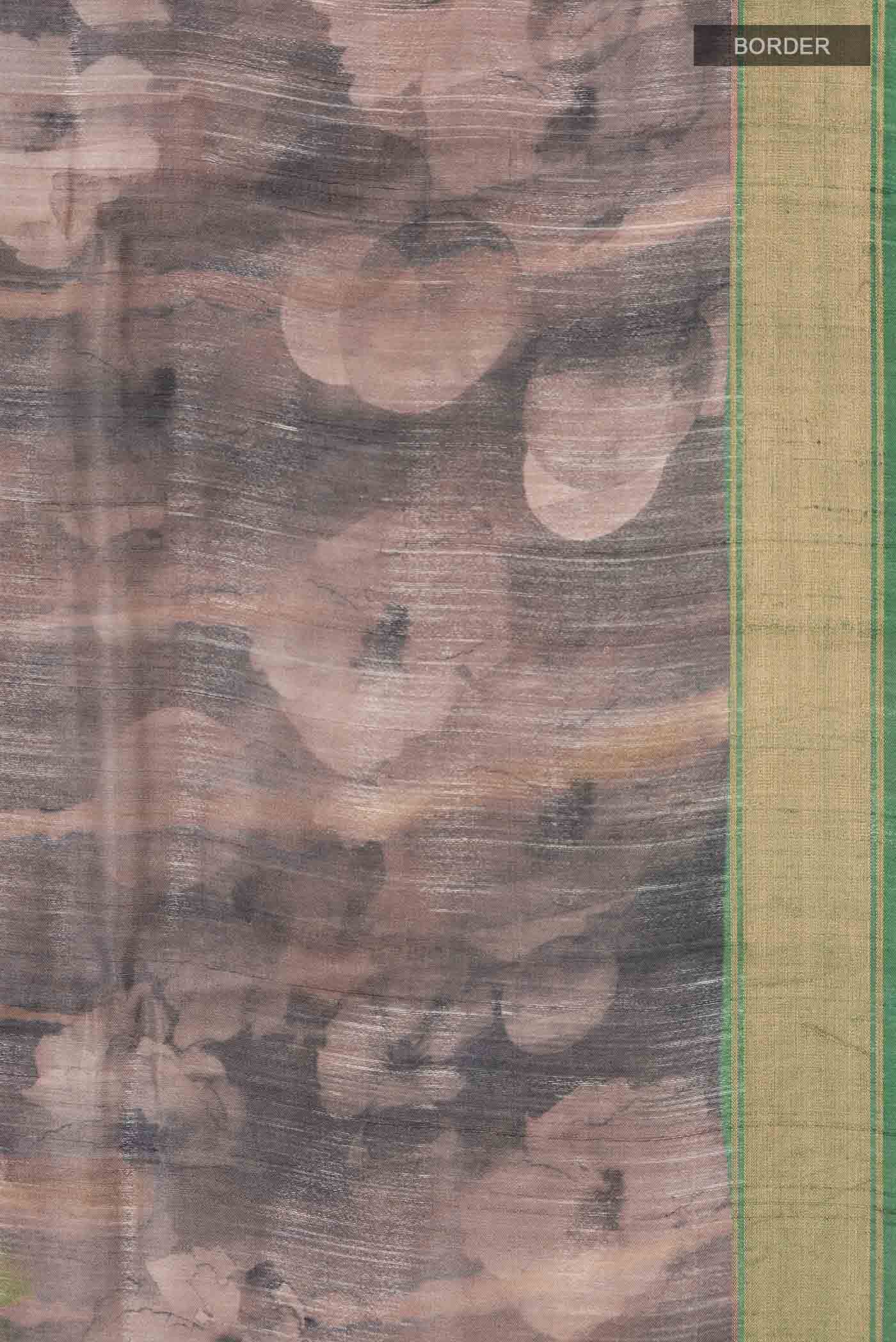 Multi Bhagalpuri Tussar Silk Saree