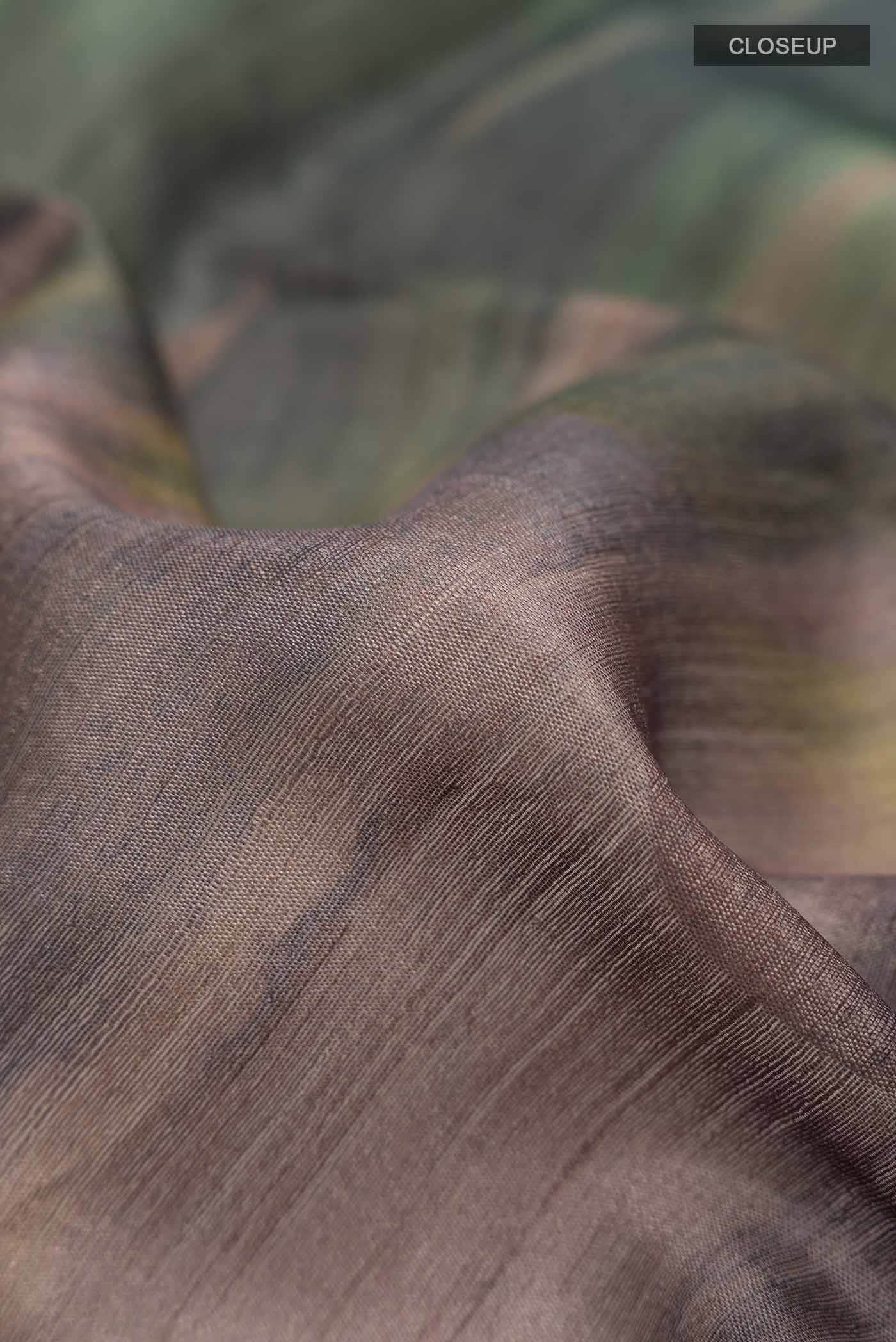 Multi Bhagalpuri Tussar Silk Saree