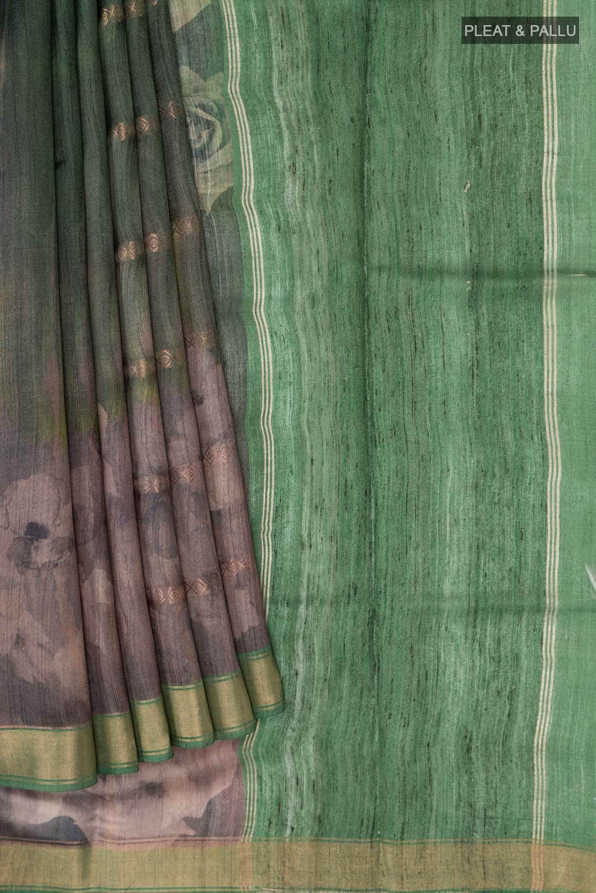 Multi Bhagalpuri Tussar Silk Saree