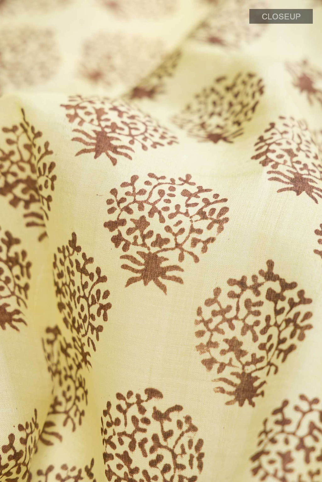 Yellow Tussar Silk Saree