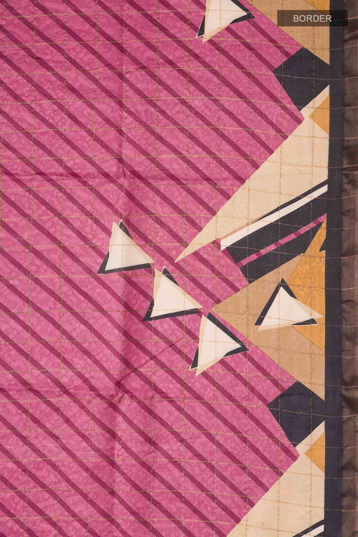 Multi Bhagalpuri Tussar Silk Saree