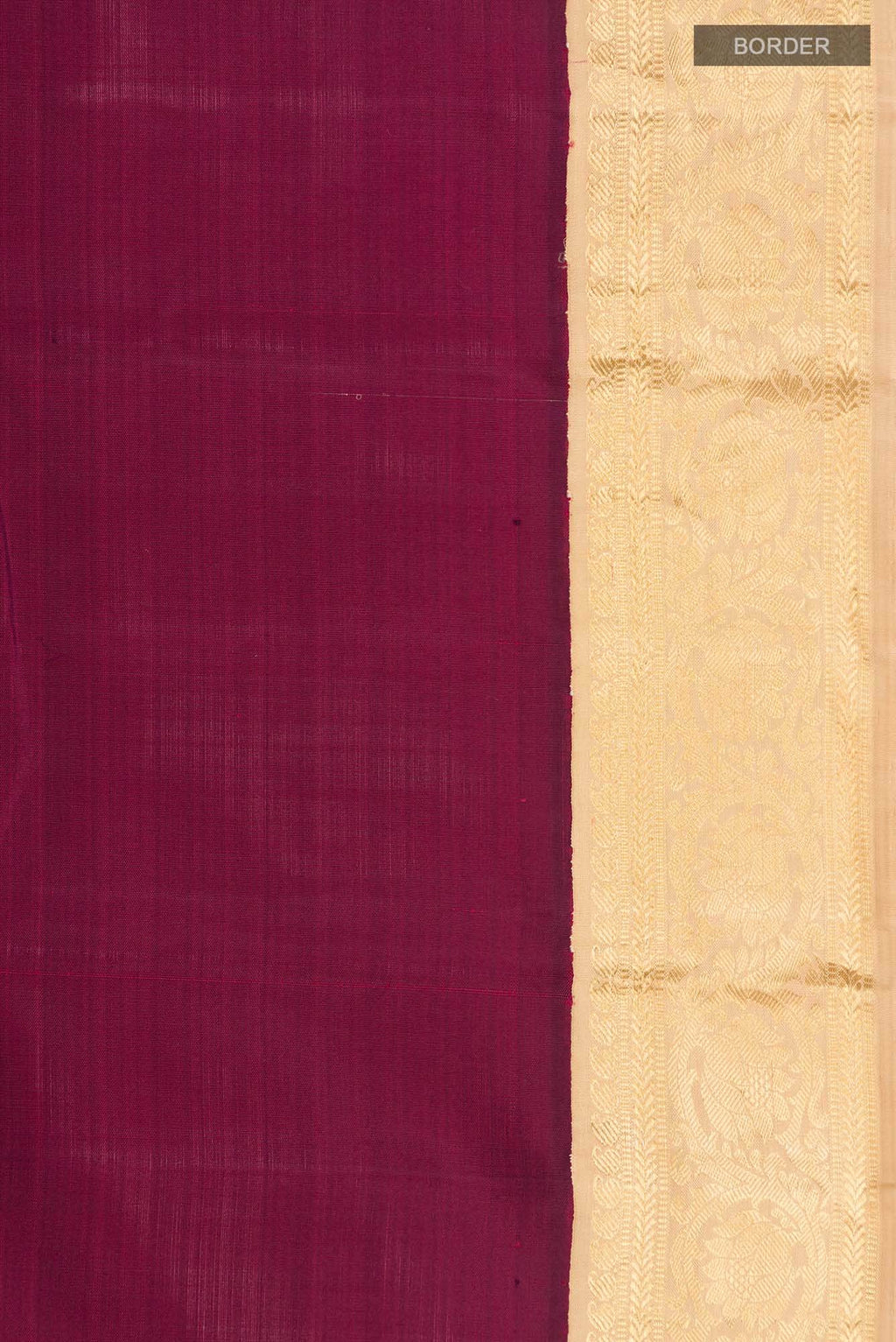 Magenta Kanchipuram Silk Saree