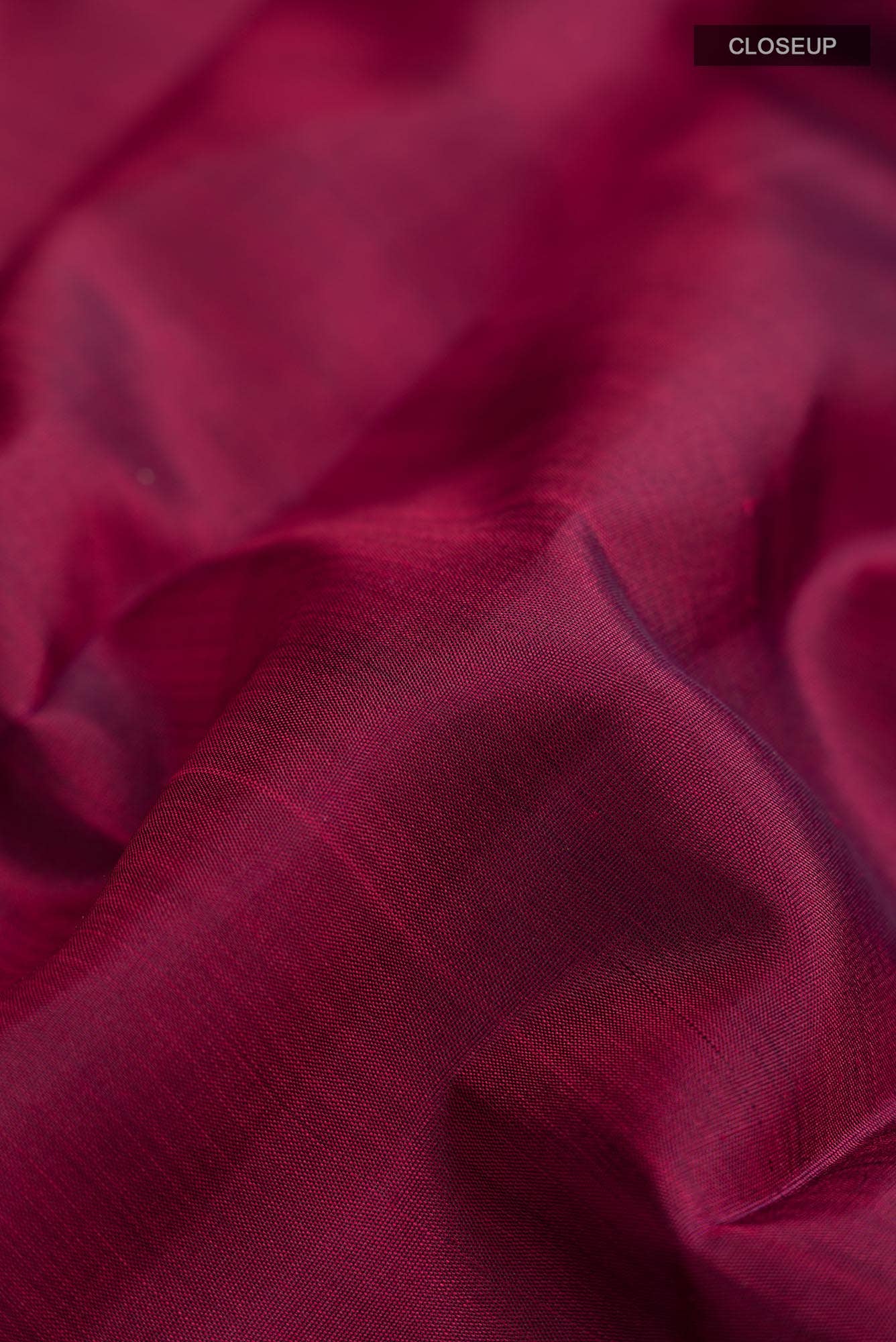 Magenta Kanchipuram Silk Saree