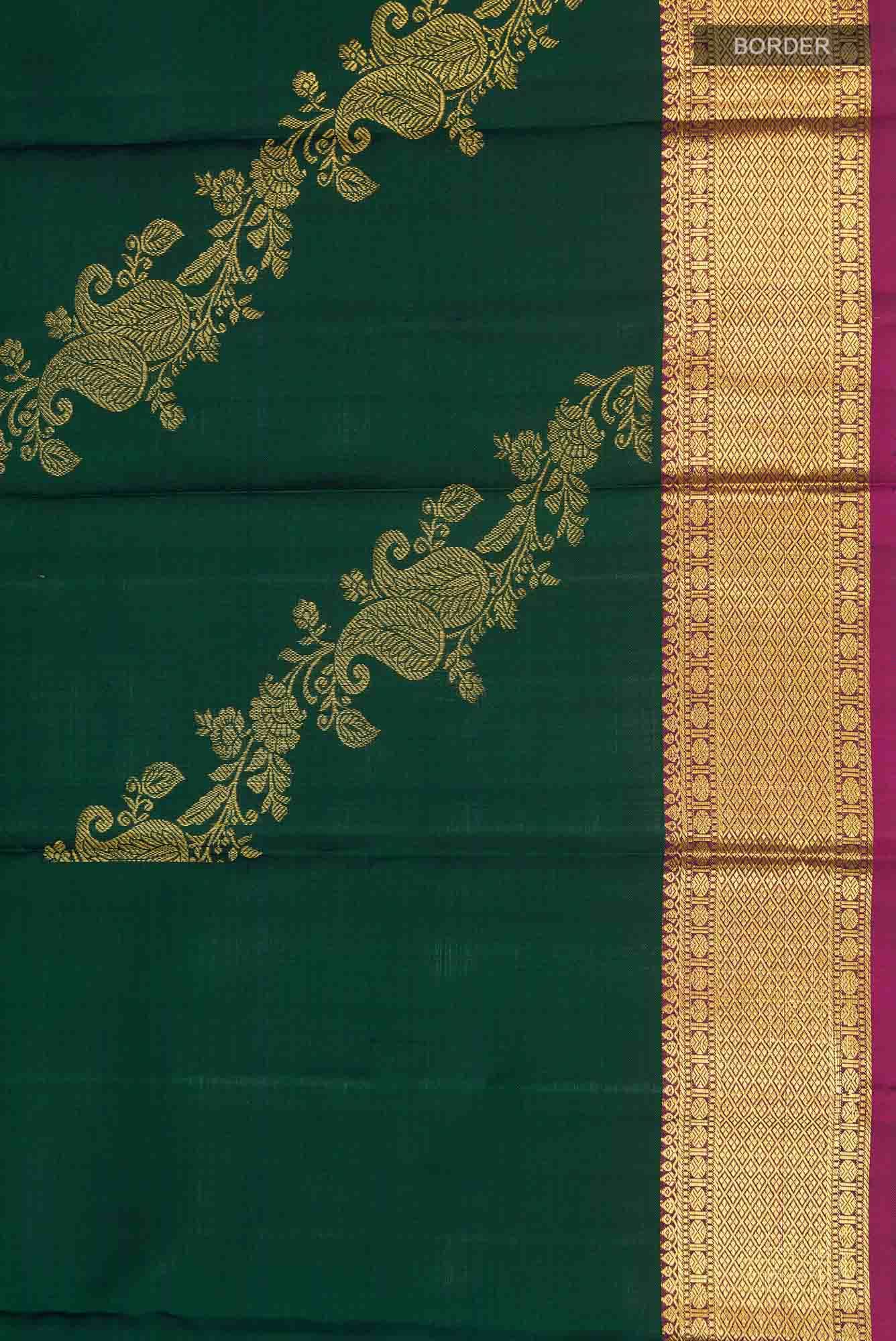 Green Kanchipuram Silk Saree