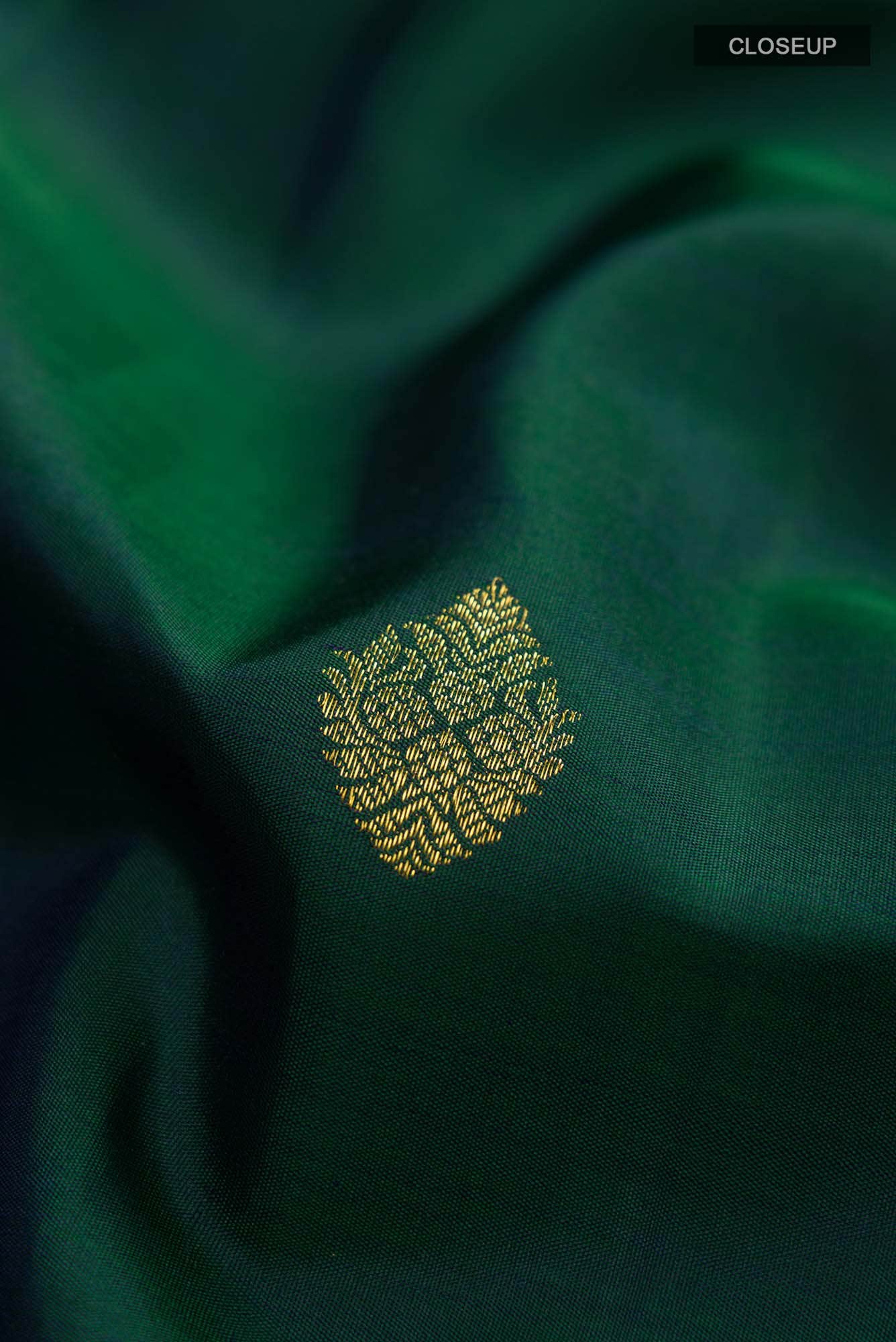 Green Kanchipuram Silk Saree