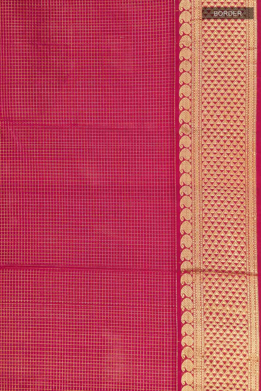 Maroon Kanchipuram Silk Saree