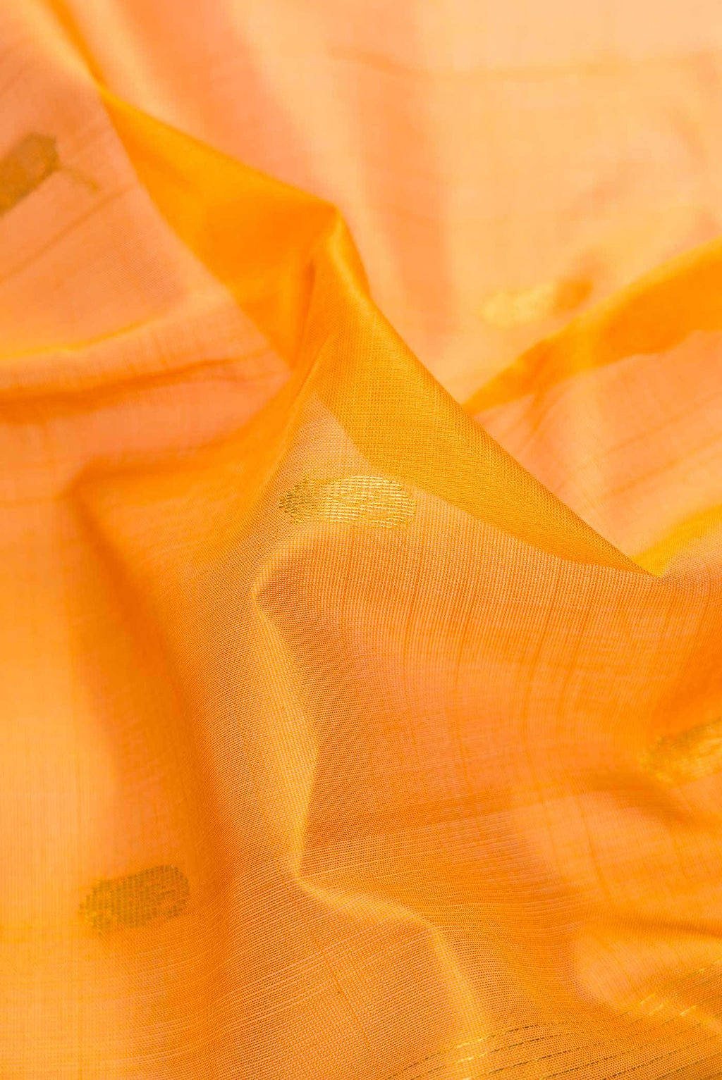 Mustard Dual Tone Silk Cotton Saree