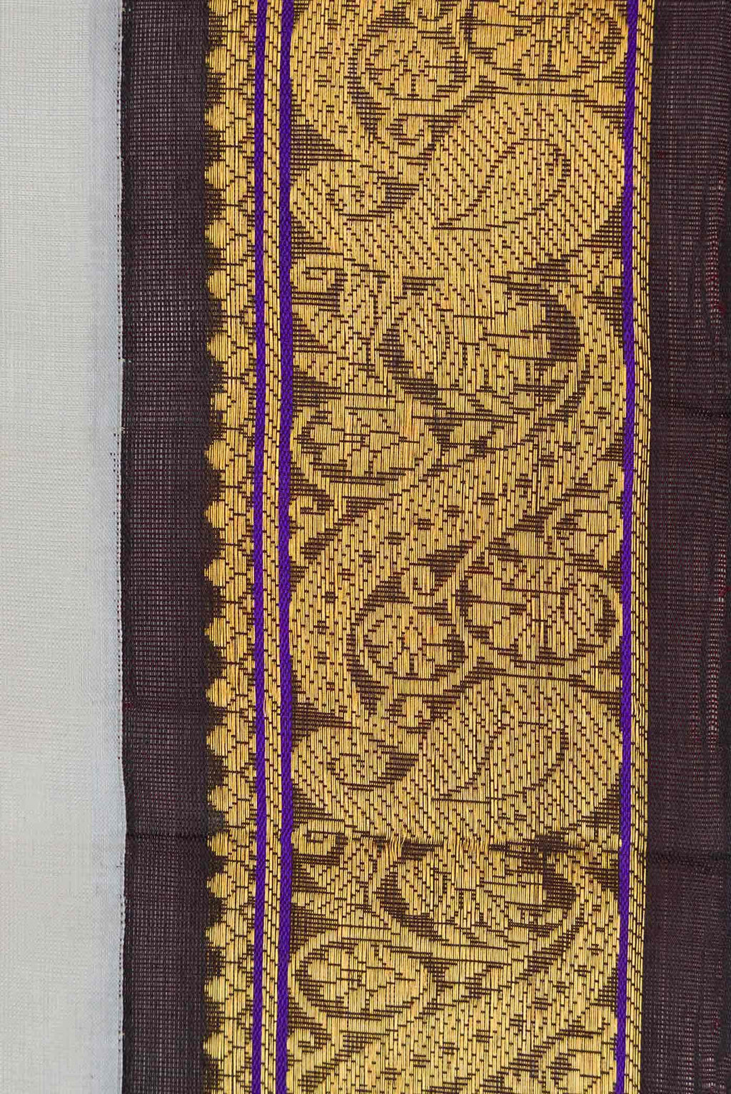 Grey Dual Tone Silk Cotton Saree