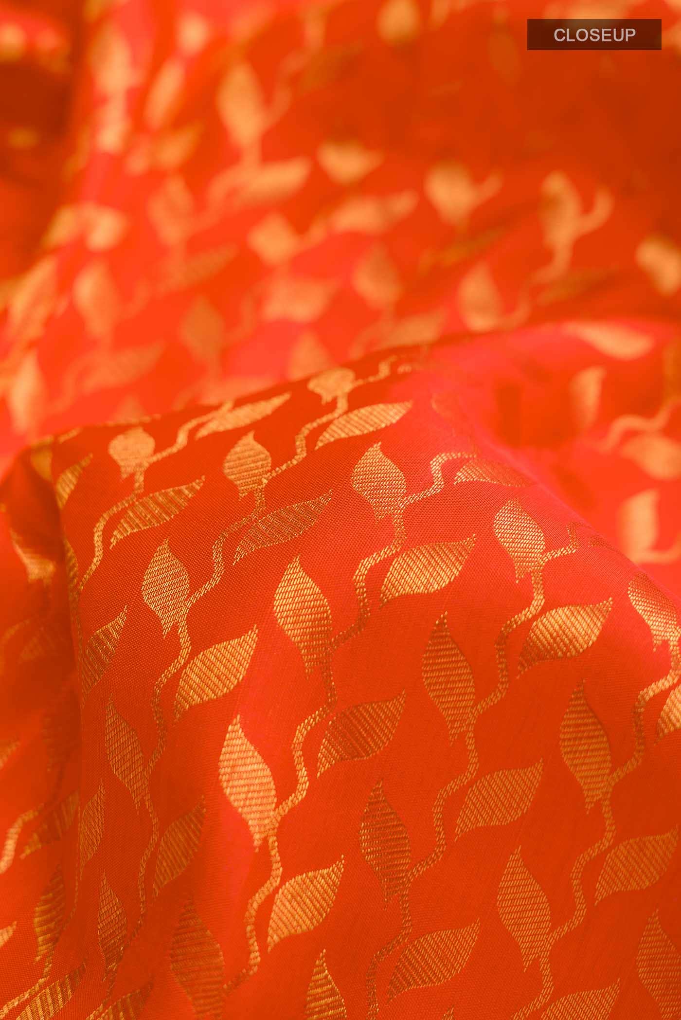 Red Kanchipuram Silk Saree