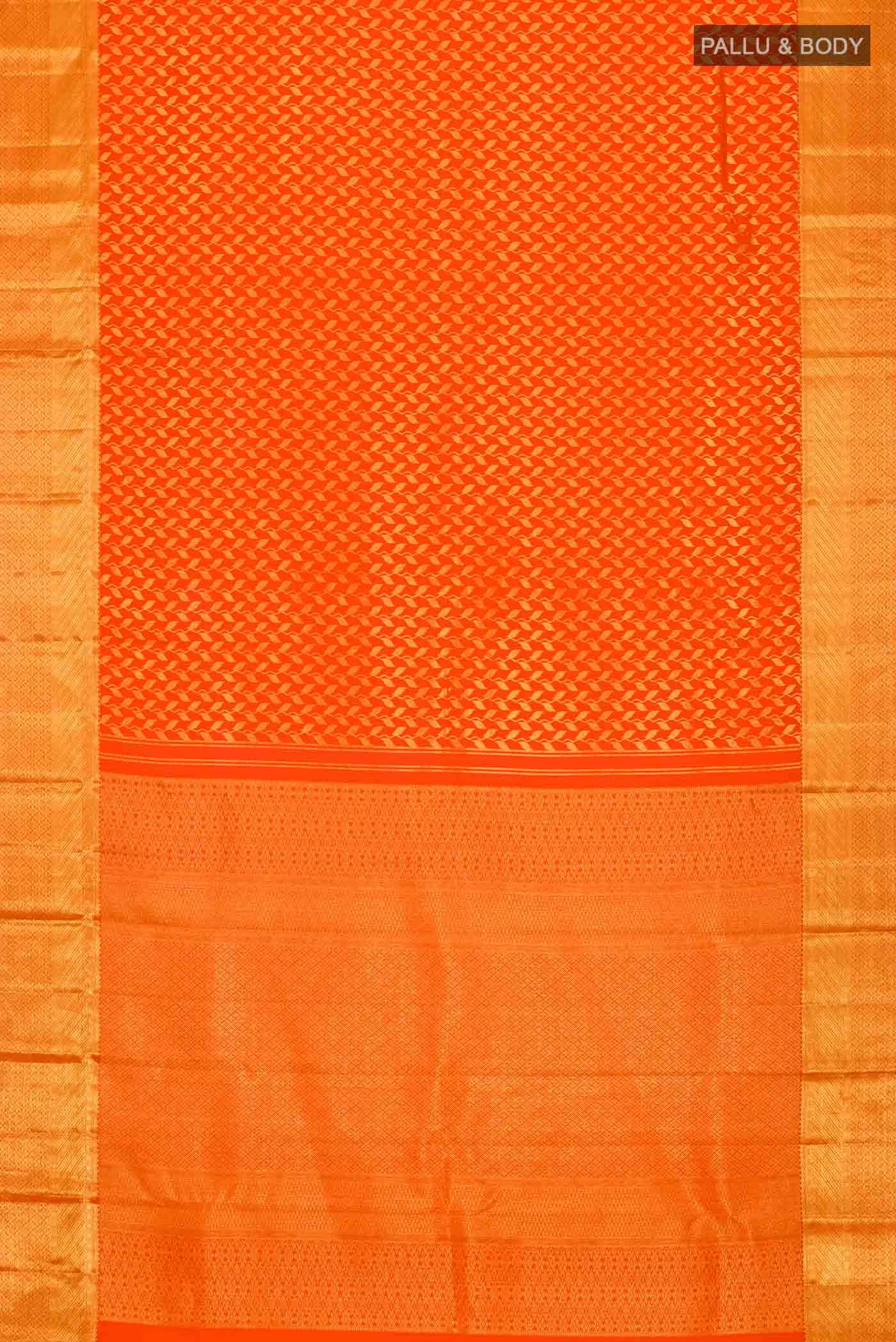 Red Kanchipuram Silk Saree