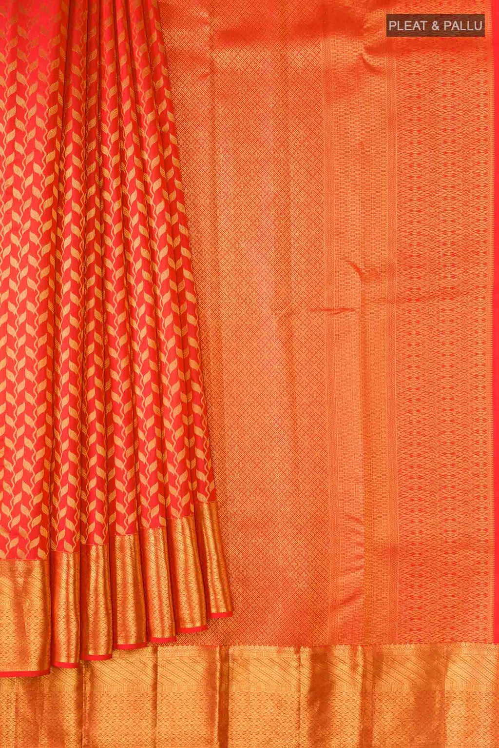 Red Kanchipuram Silk Saree