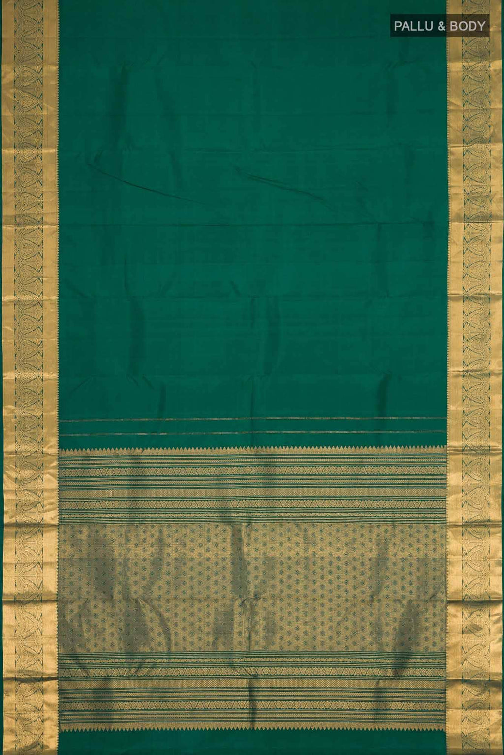 Green Kanchipuram Silk Saree
