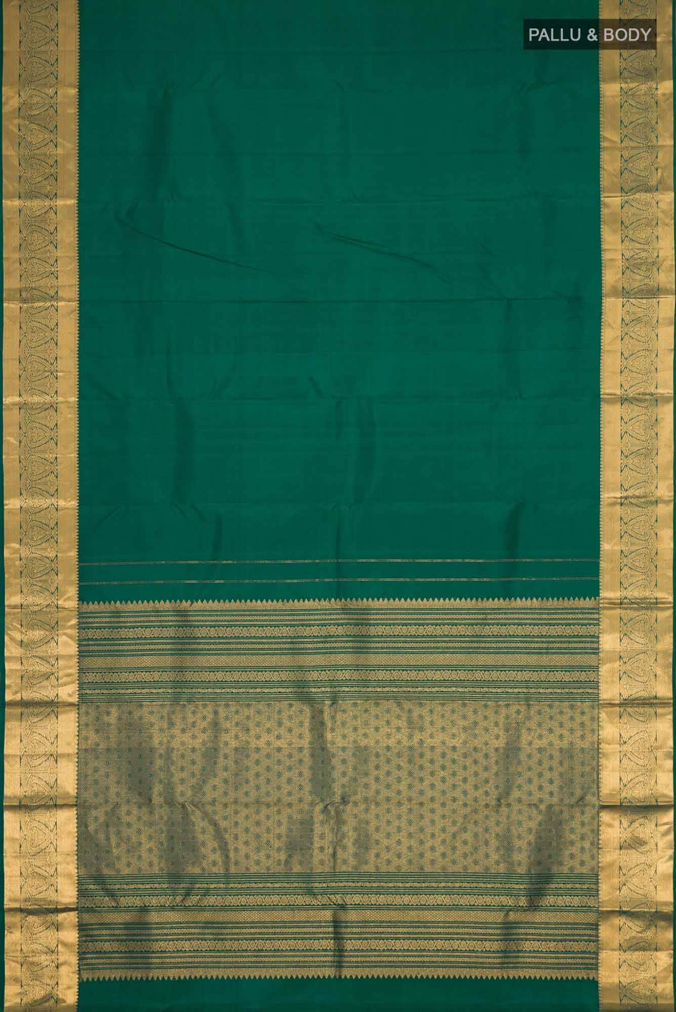 Green Kanchipuram Silk Saree