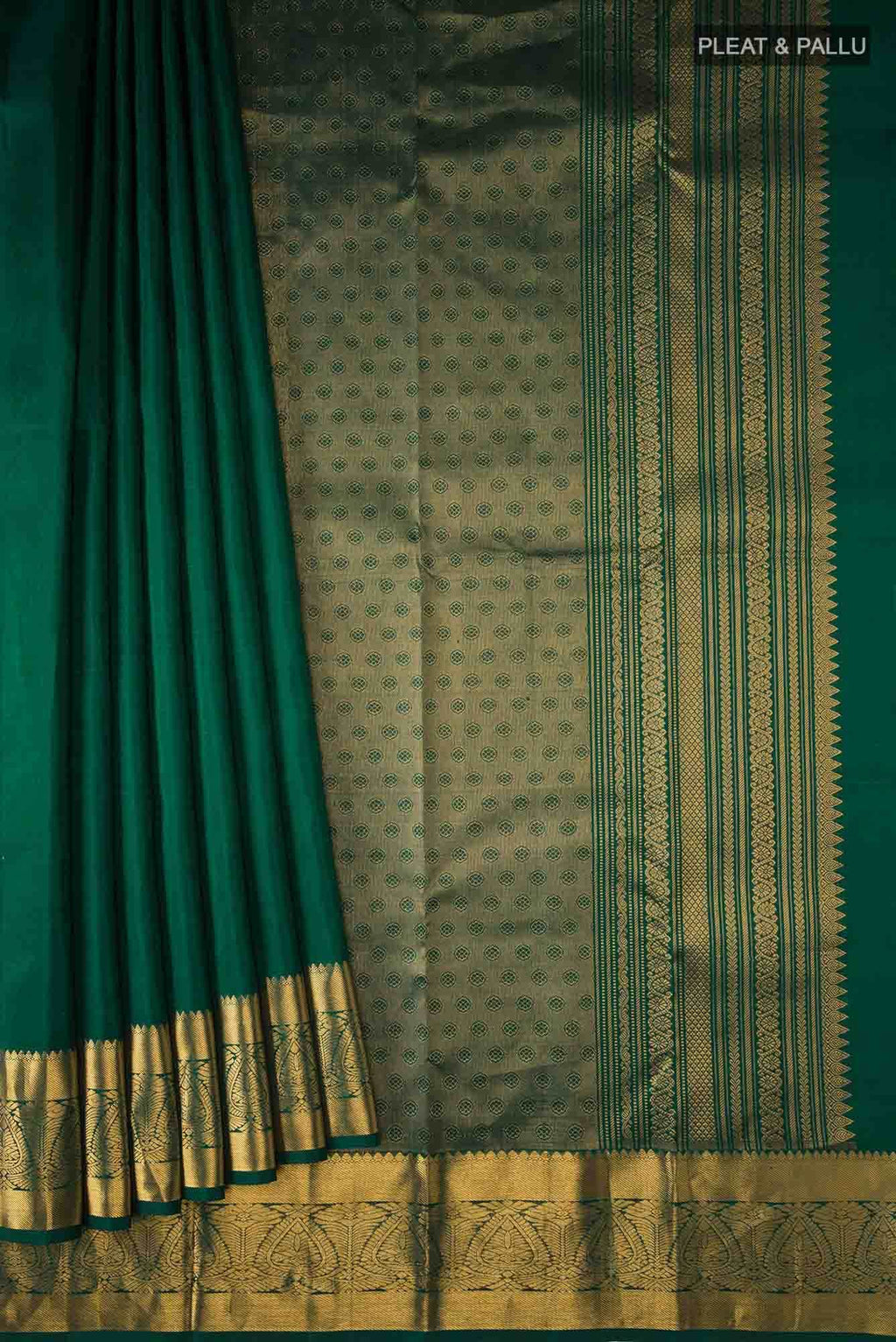 Green Kanchipuram Silk Saree
