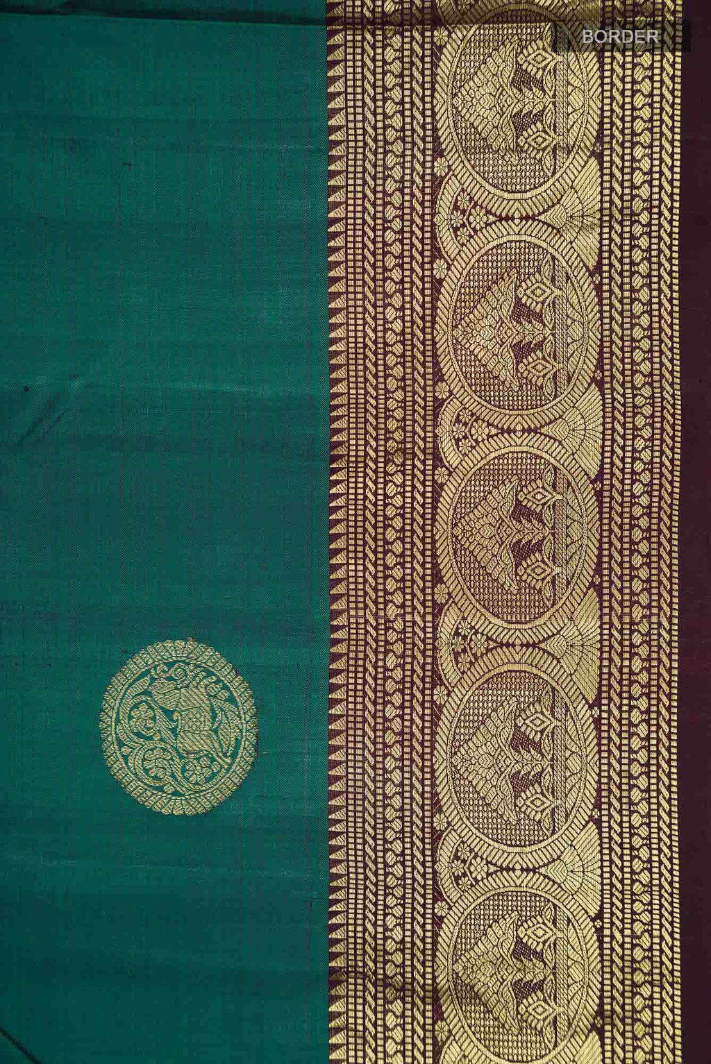 Green Kanchipuram Silk Saree