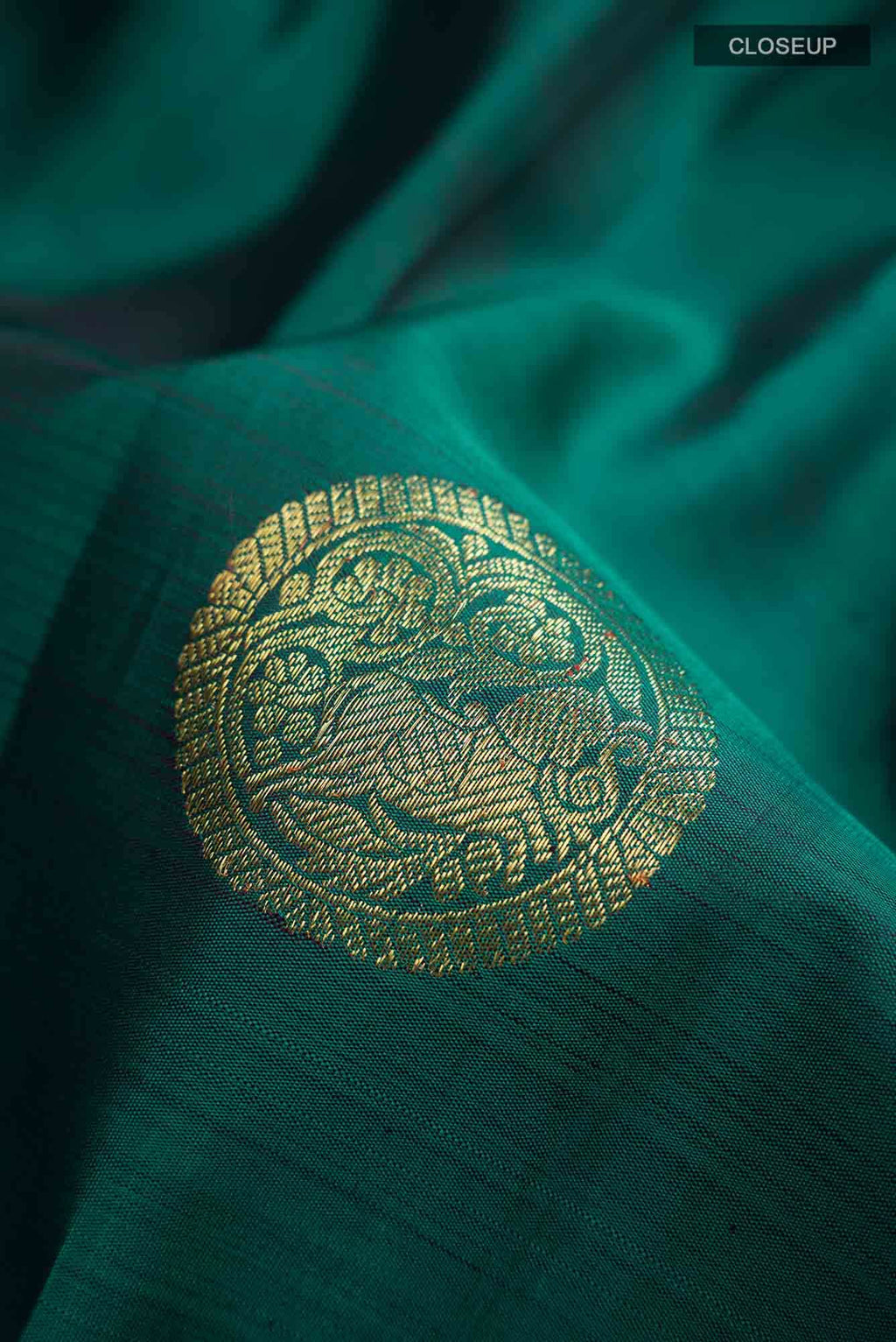 Green Kanchipuram Silk Saree