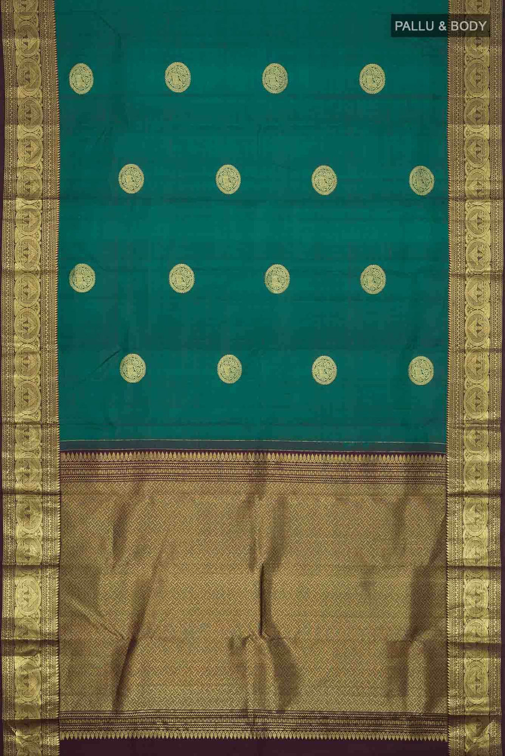 Green Kanchipuram Silk Saree