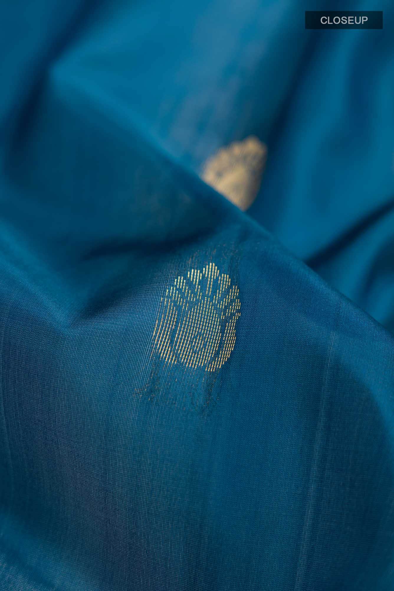 Blue Soft Silk Saree