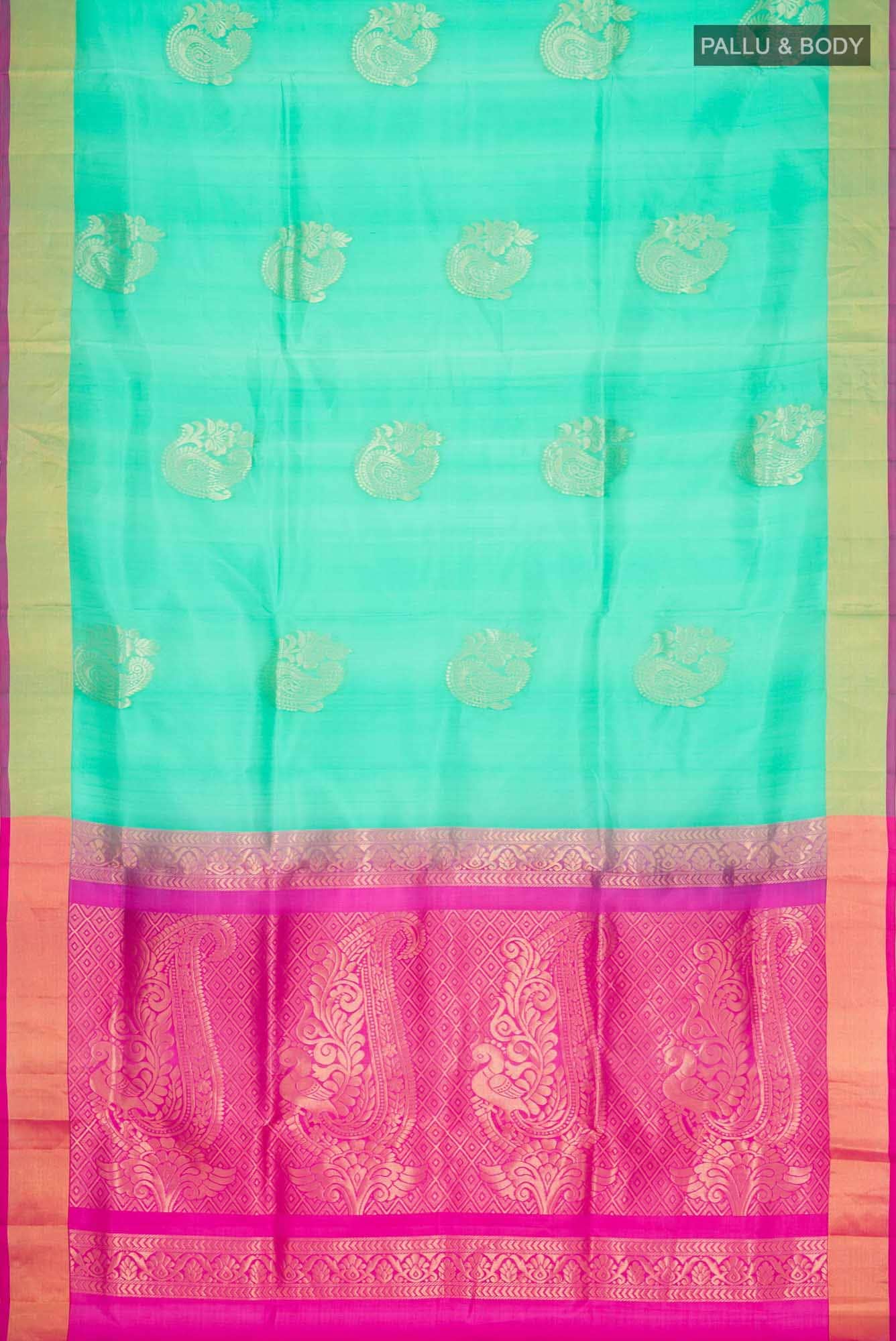 Green Soft Silk Saree