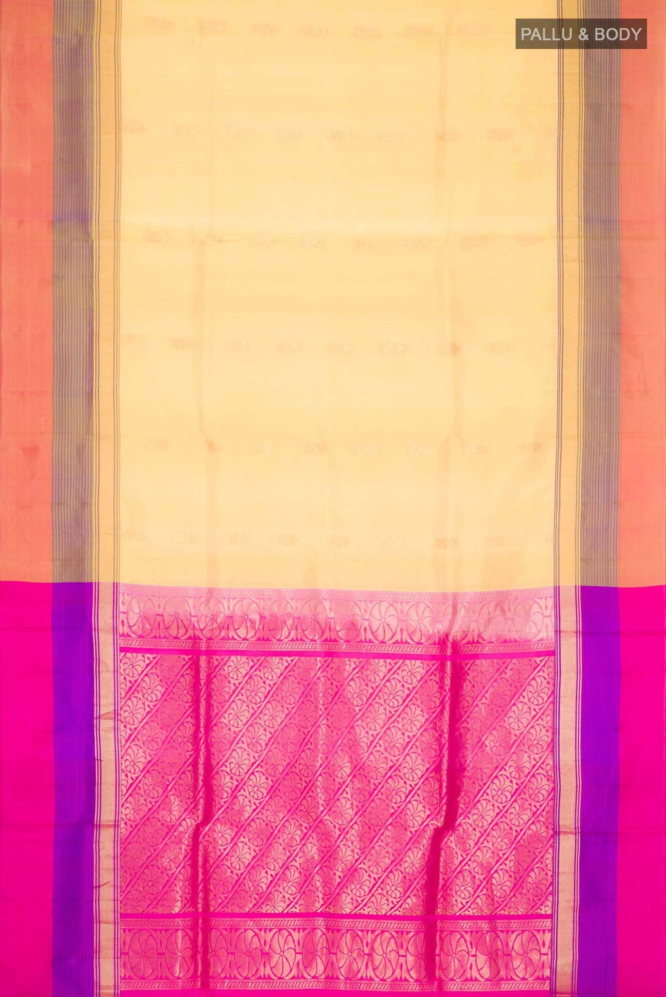 Yellow Soft Silk Saree
