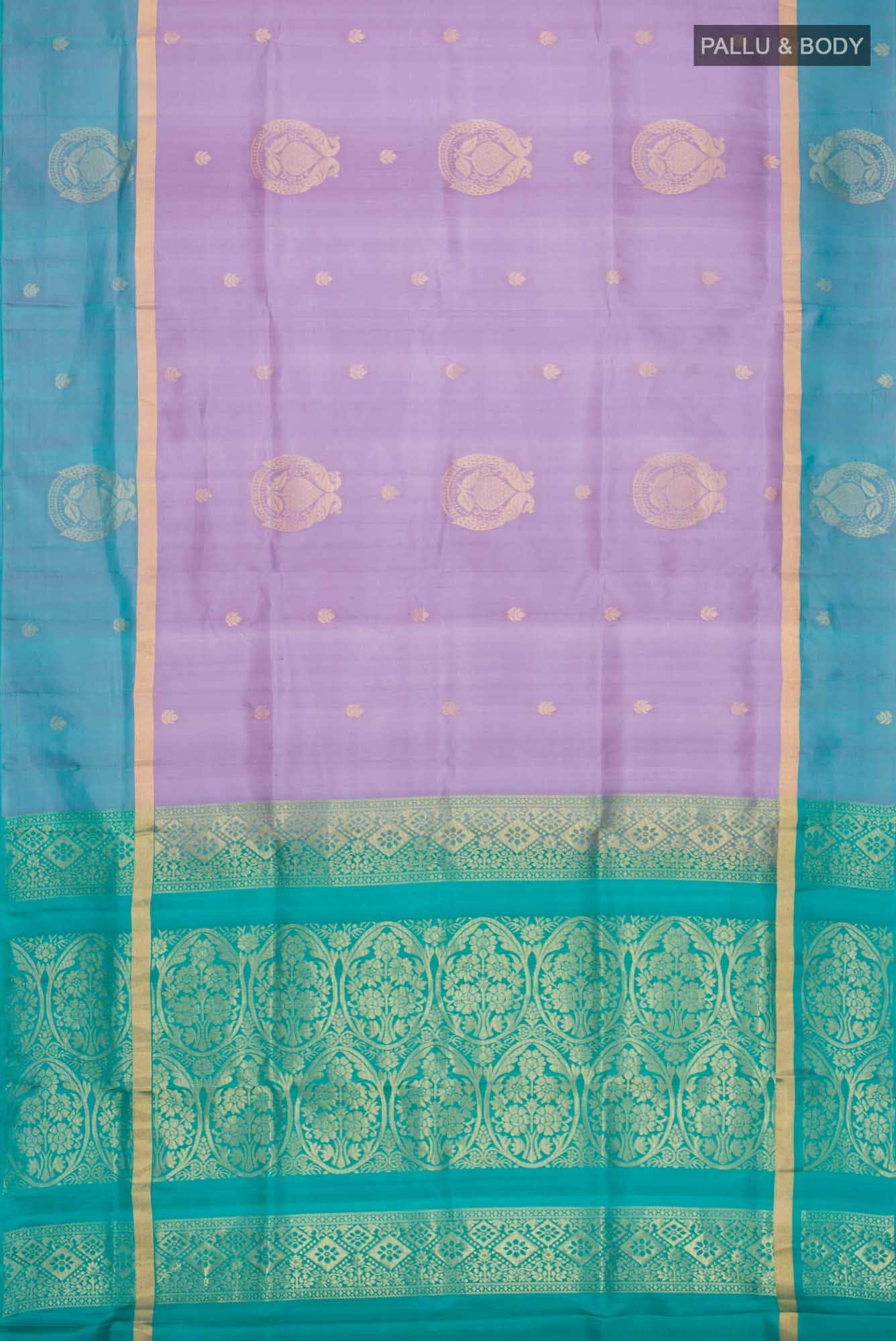Lavender Soft Silk Saree