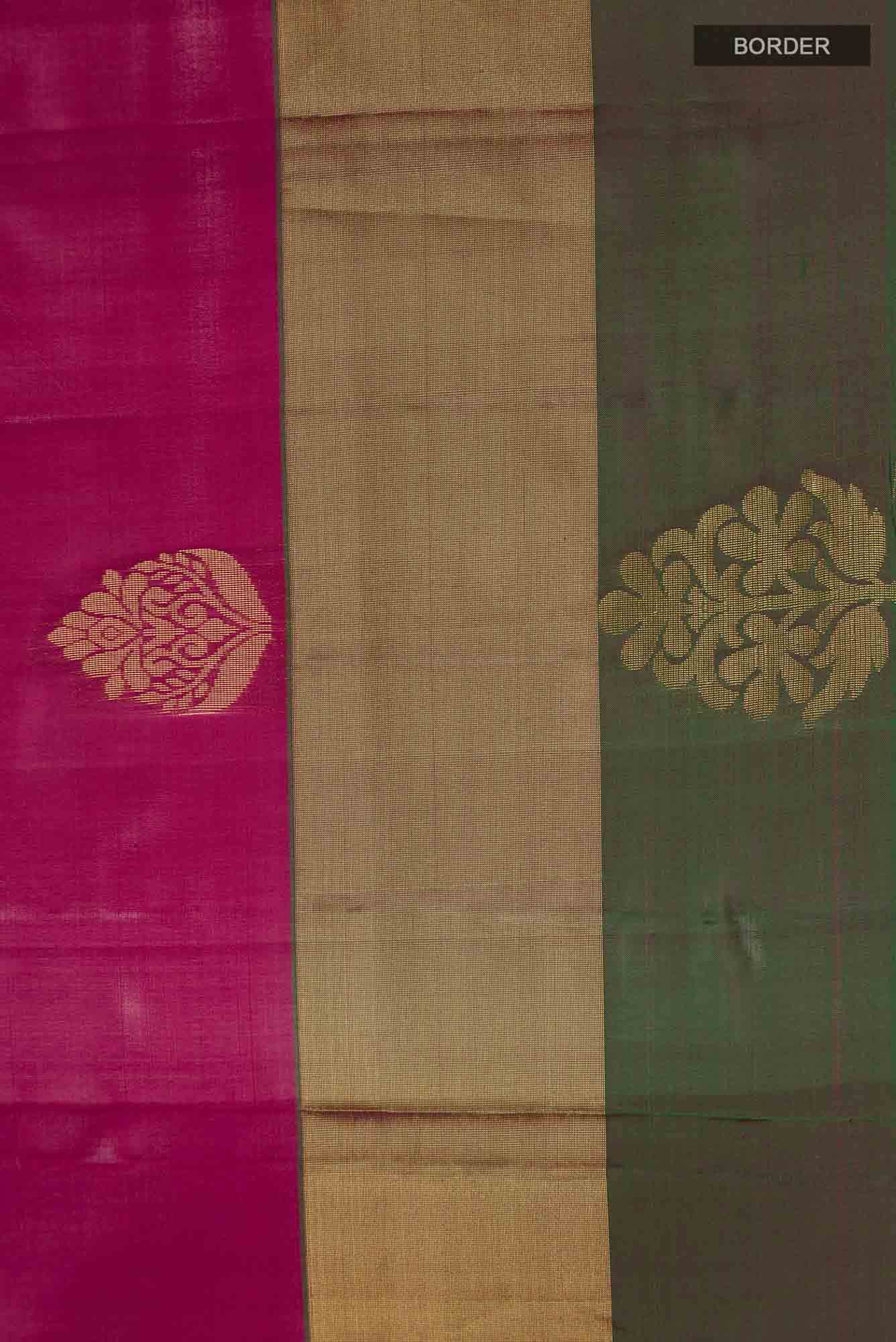 Maroon Soft Silk Saree