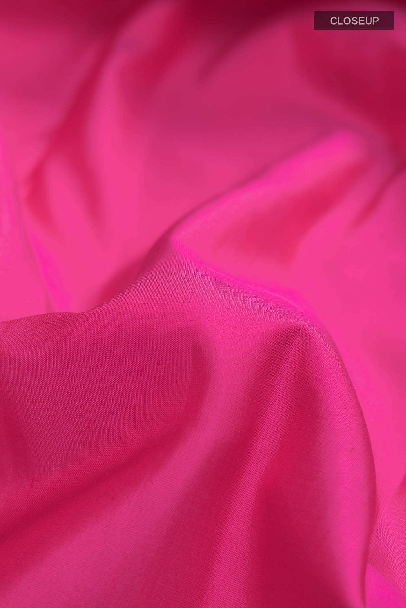Pink Kanchipuram Silk Saree