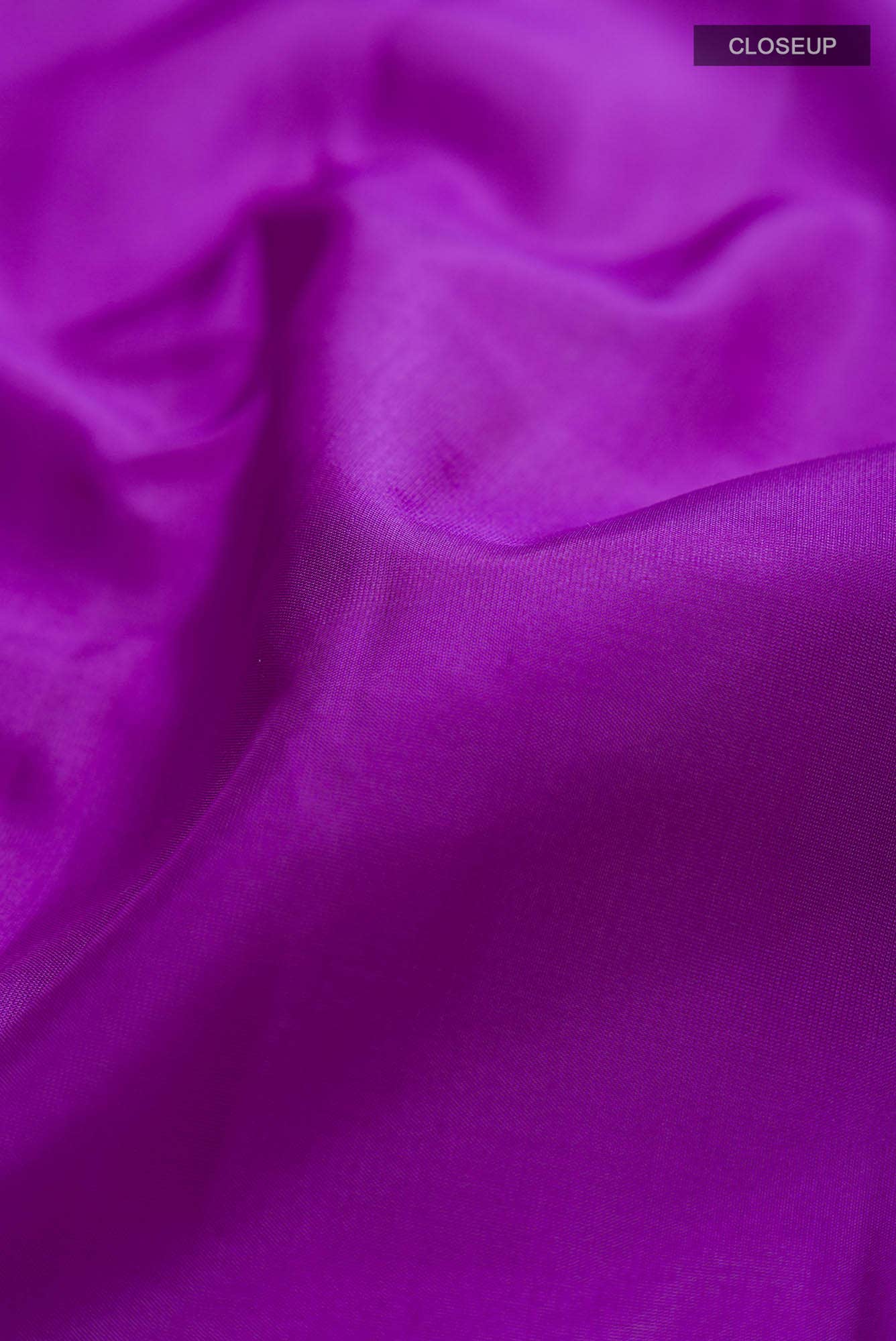 Purple Kanchipuram Silk Saree