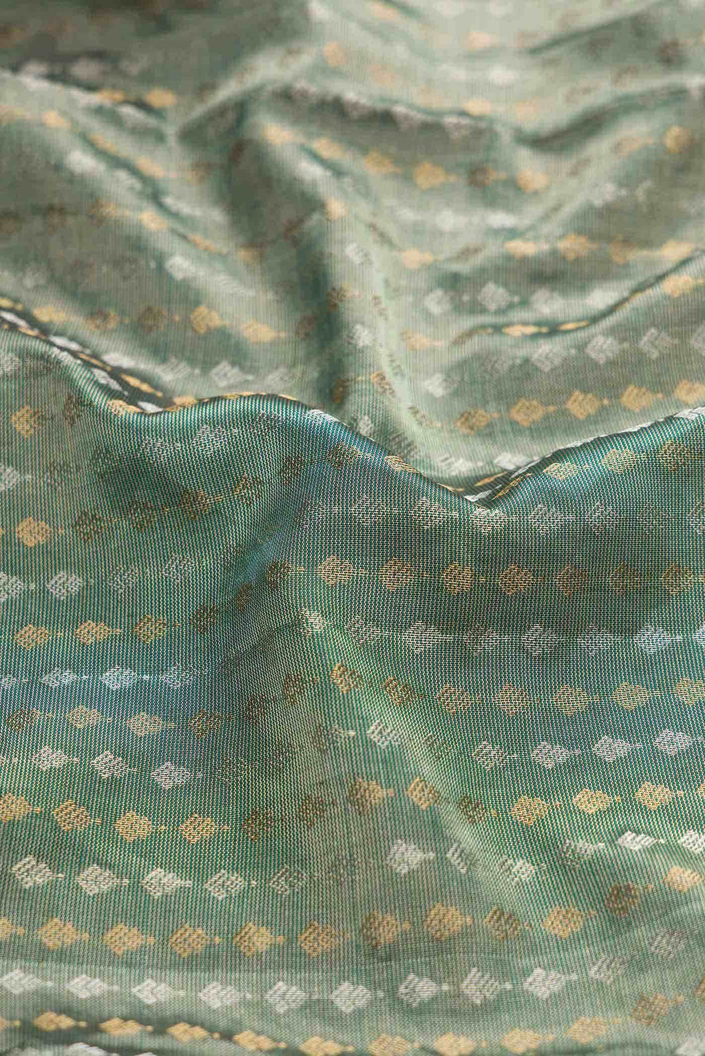 Davys Grey Dual Tone Soft Silk Saree