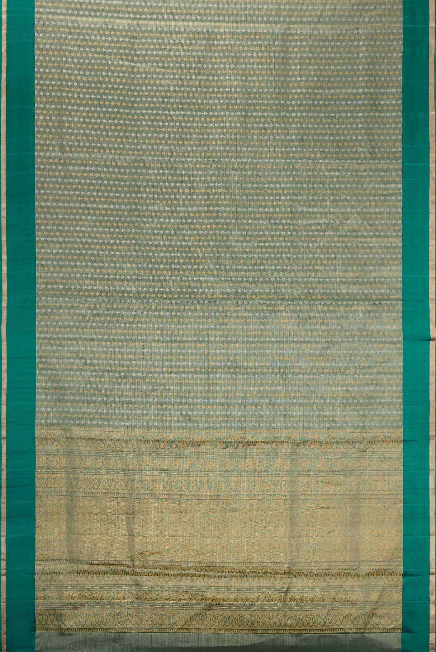 Davys Grey Dual Tone Soft Silk Saree