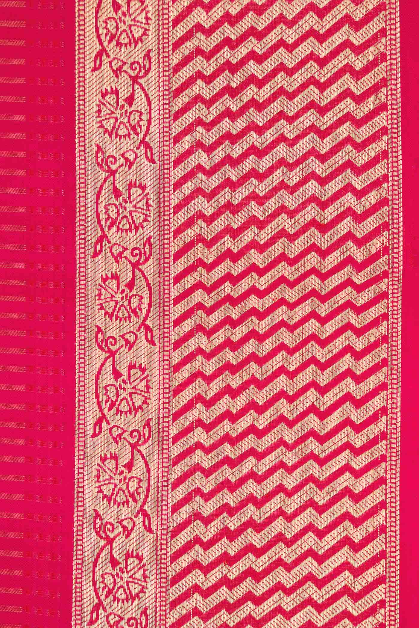 Pink Dual Tone Soft Silk Saree